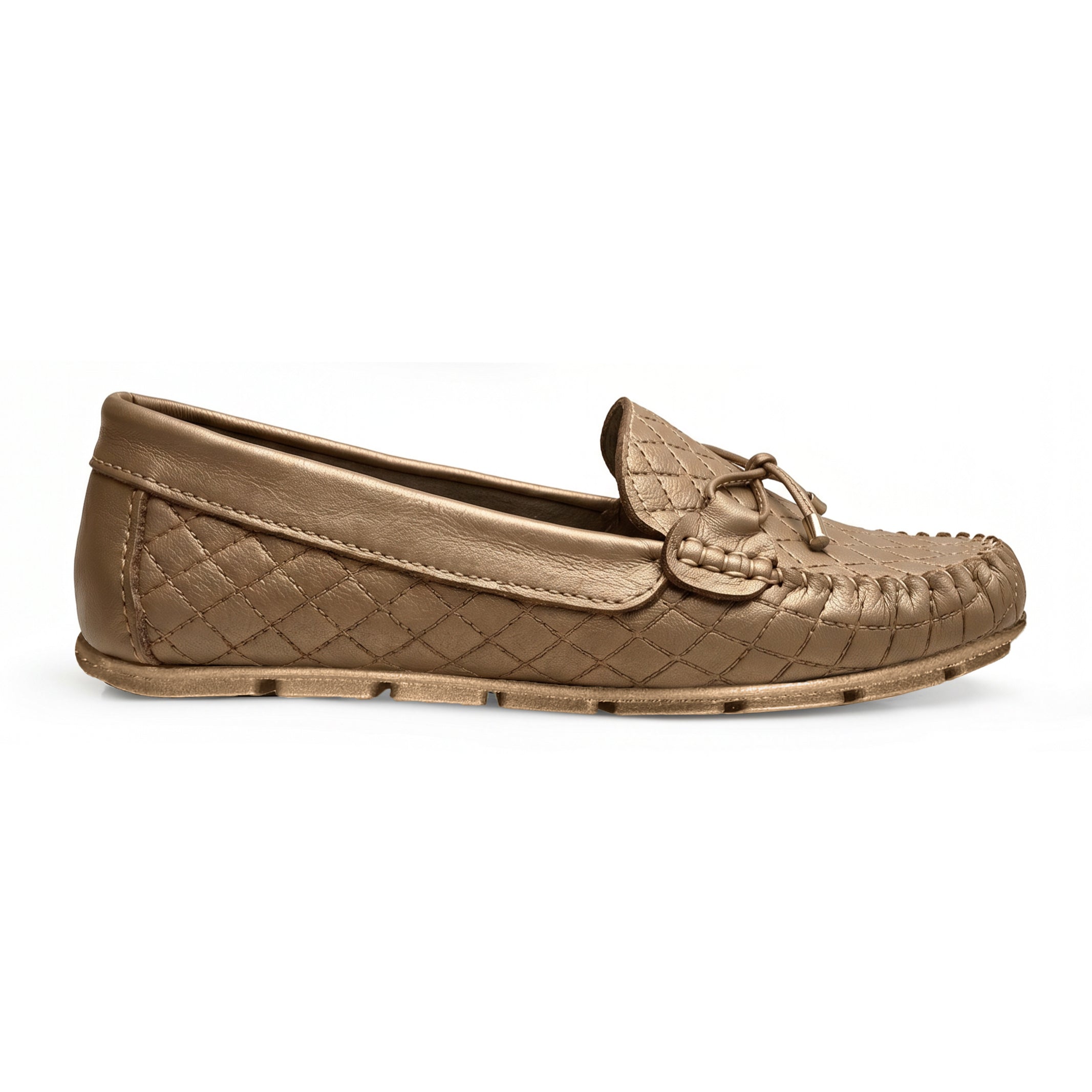 Zapato Casual Vazza color Oro para Mujer
