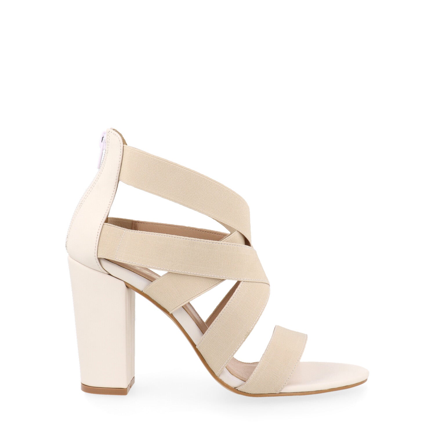 Sandalia de Vestir Vazza color Beige para Mujer