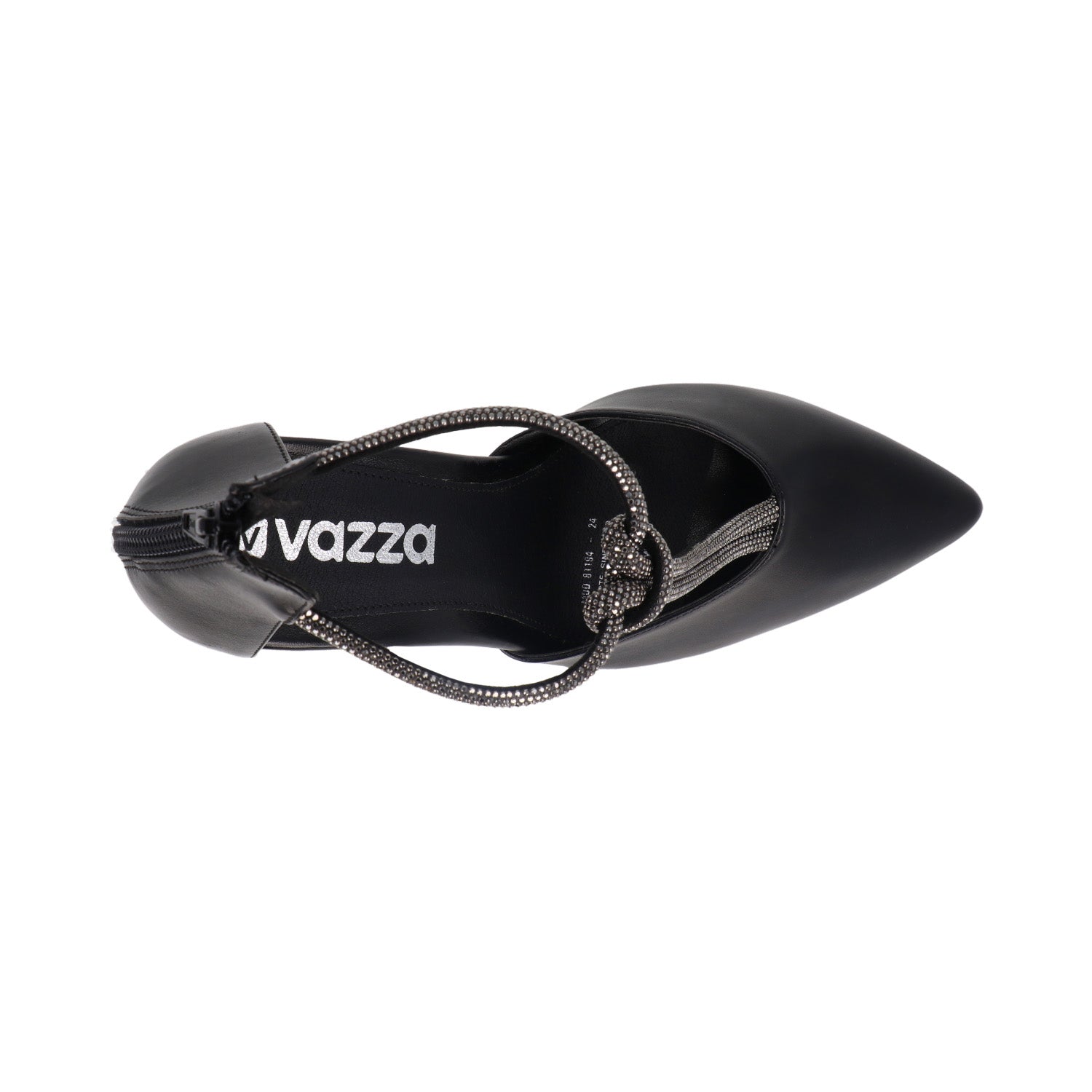 Zapatilla De Vestir Vazza color Negro para Mujer