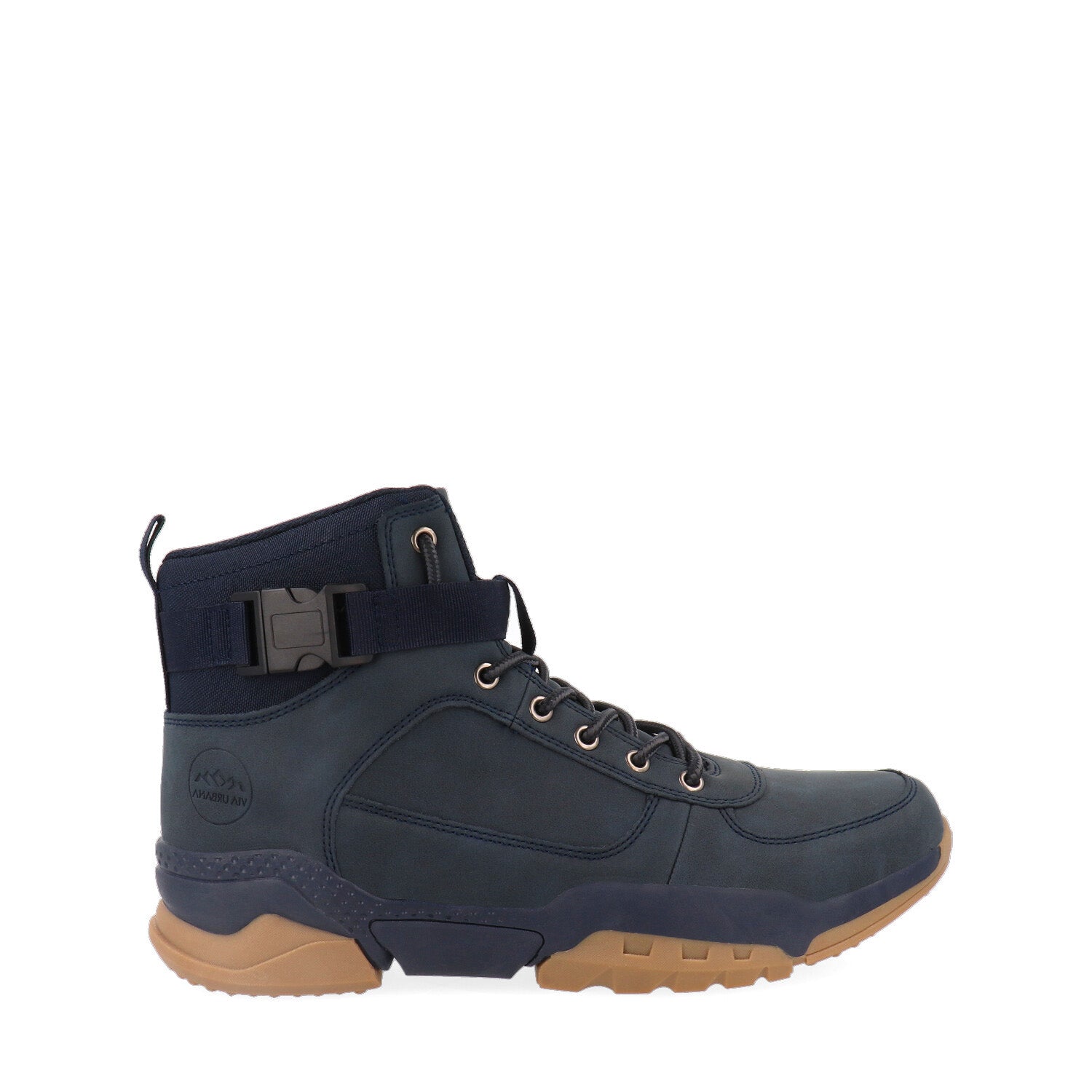 Bota Estilo Industrial Vazza color Marino para Hombre