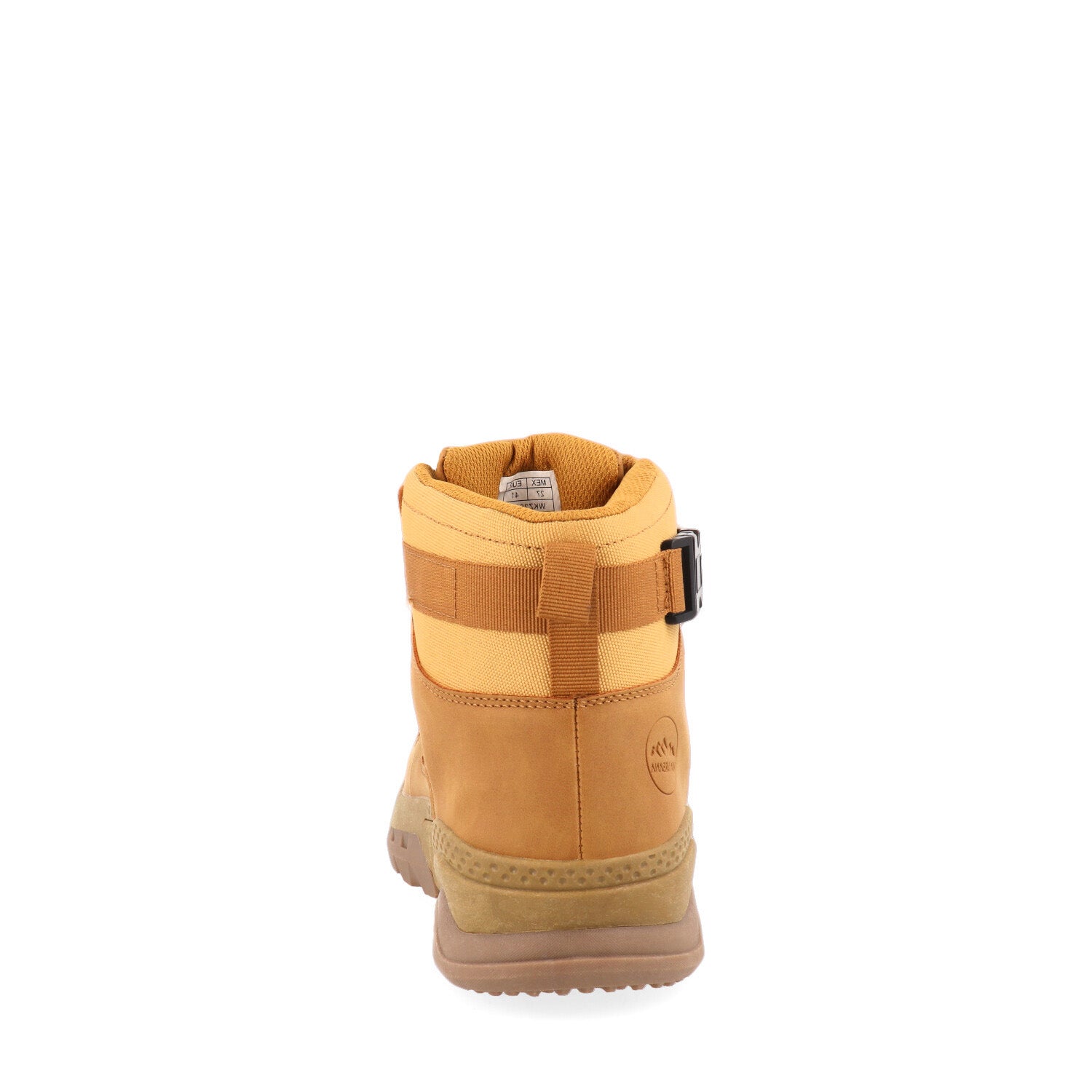 Bota Estilo Industrial Vazza color Camel para Hombre