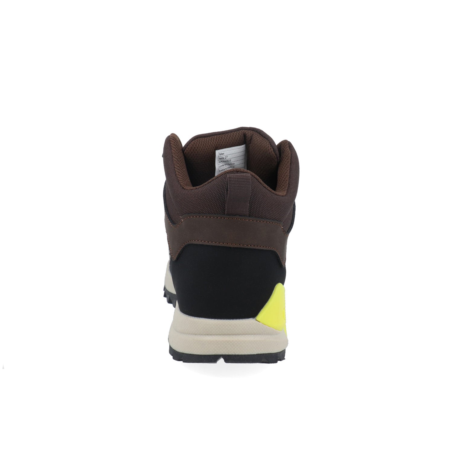 Botin Tipo Industrial Vazza color Cafe para Hombre