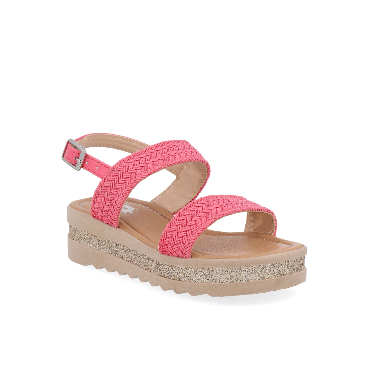 Sandalia Casual Vazza color Coral para Niña