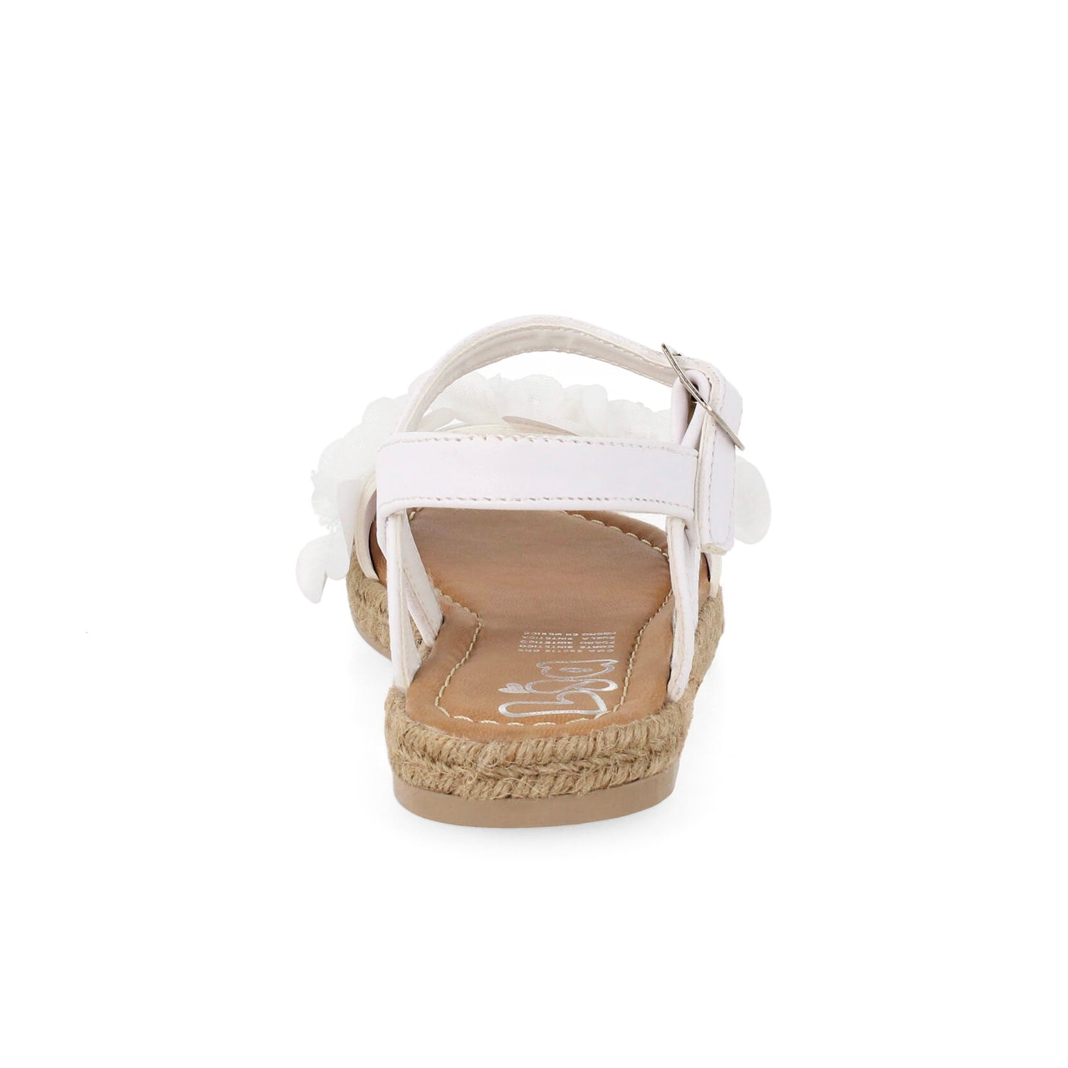 Sandalia Casual Vazza color Blanco para Niña