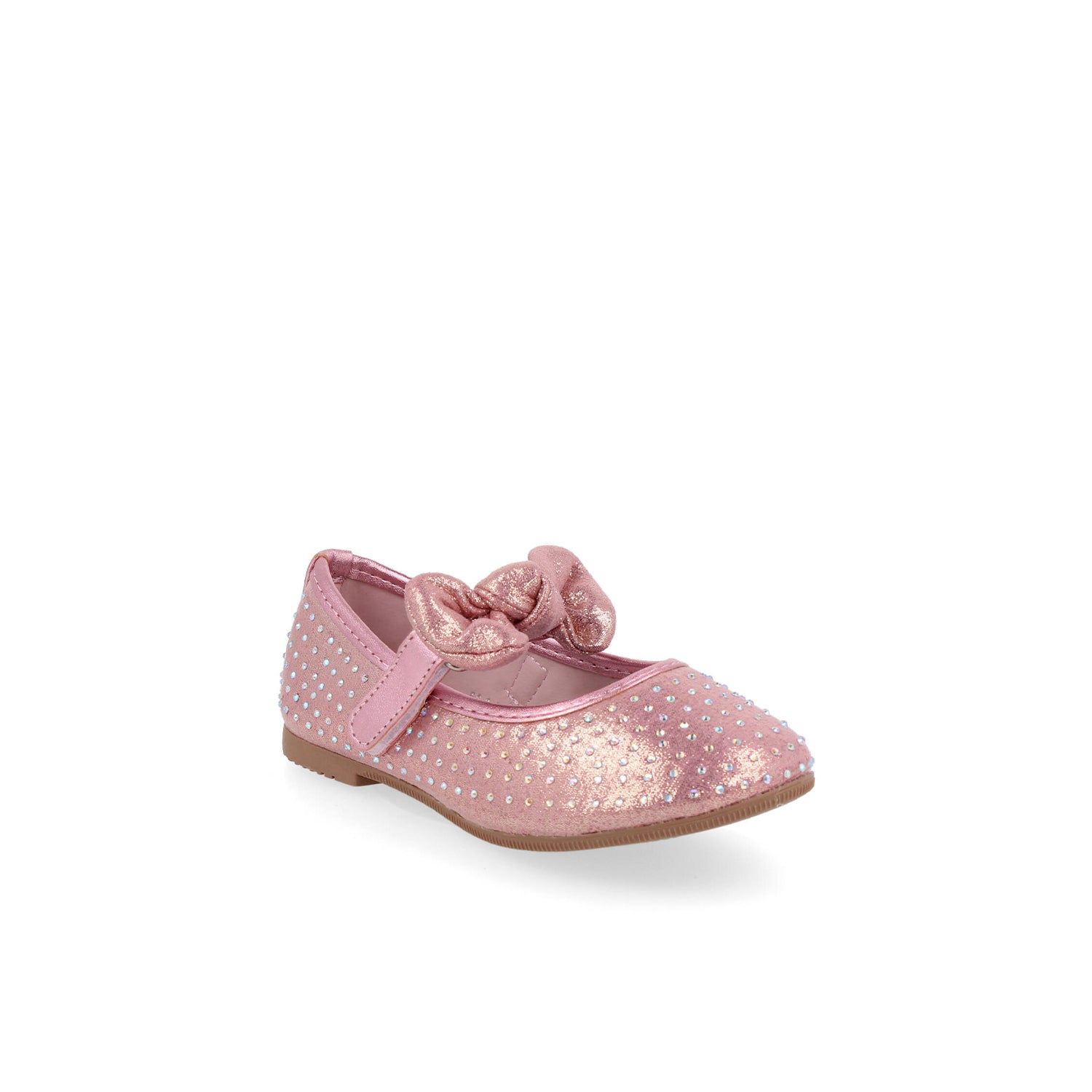 Ballerina Casual Vazza color Oro Rosado para Niña