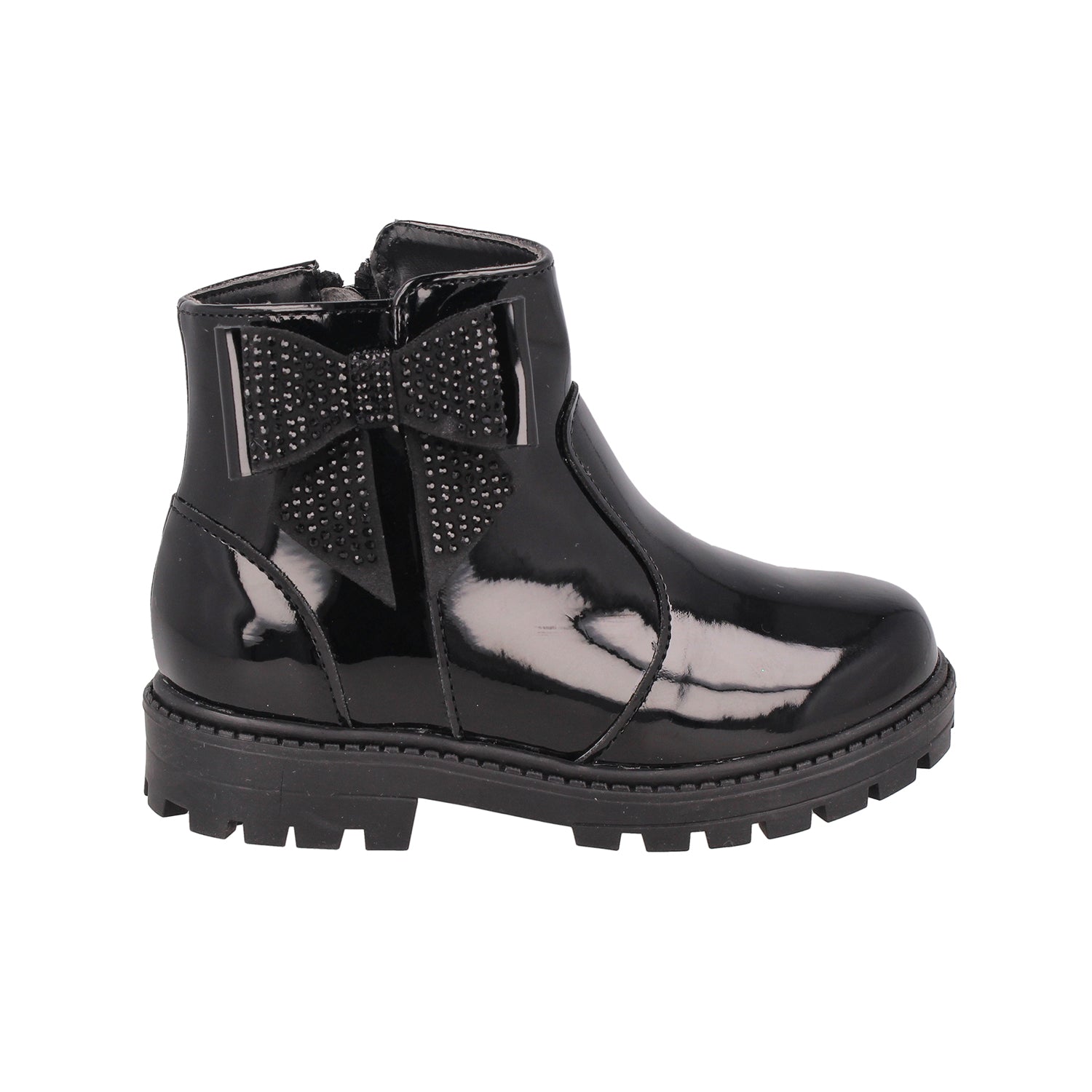 Bota Casual Vazza color Negro para Niña