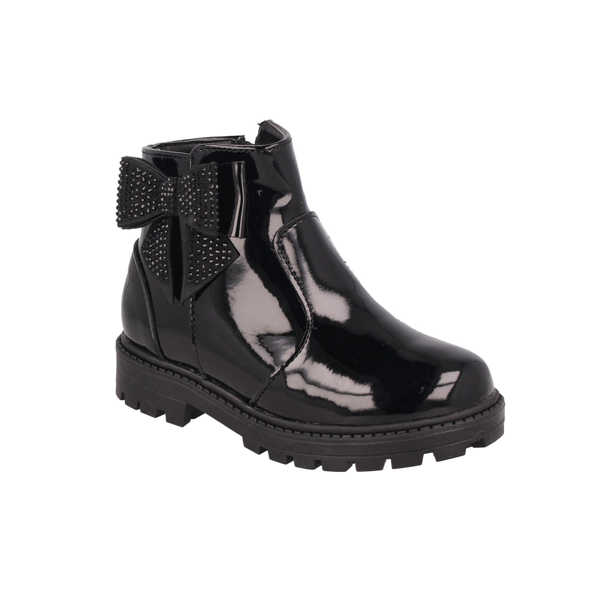 Bota Casual Vazza color Negro para Niña