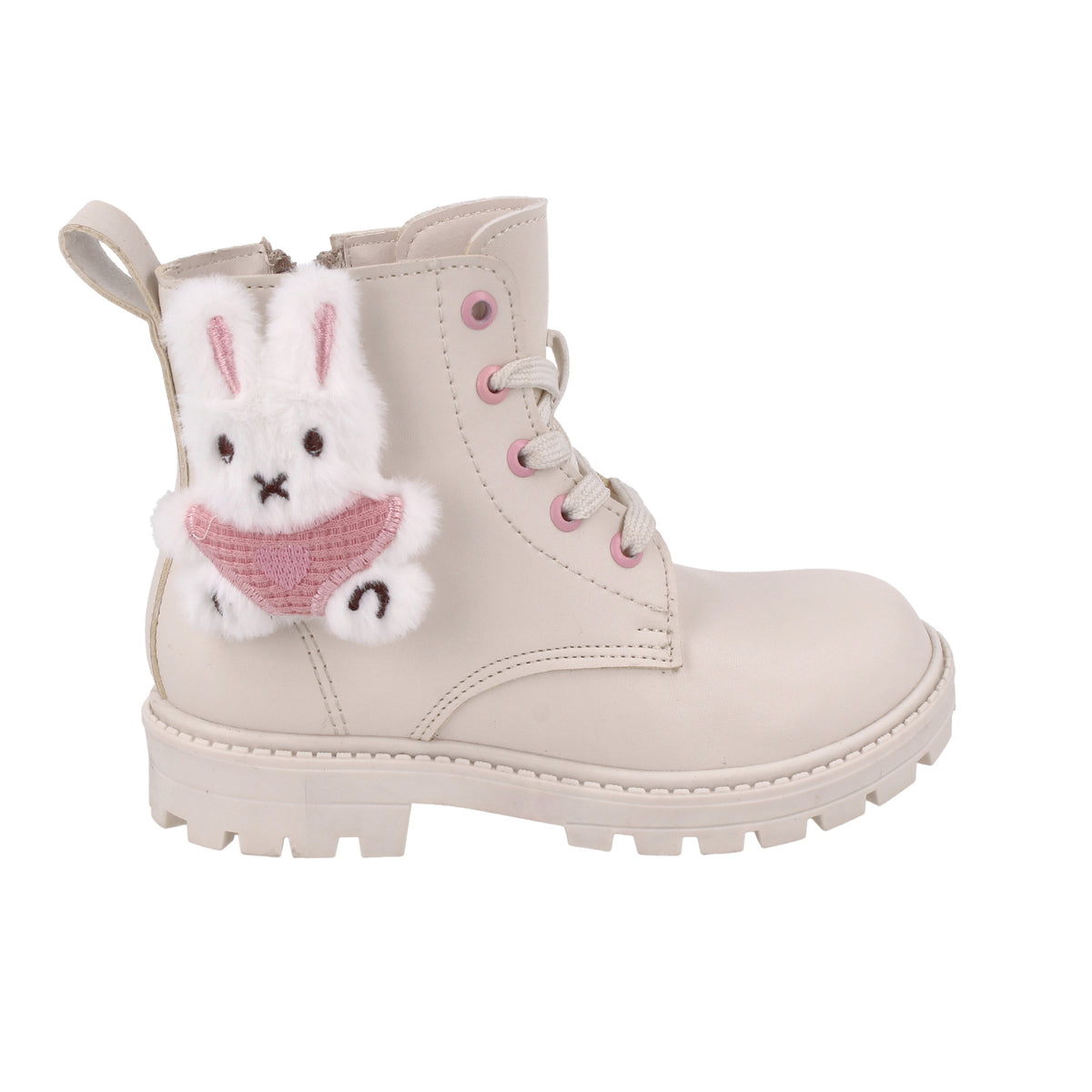 Bota Casual Vazza color Latte para Niña