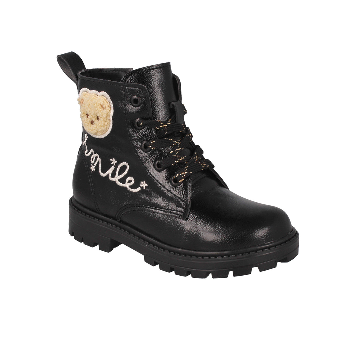 Bota Casual Vazza color Negro para Niña
