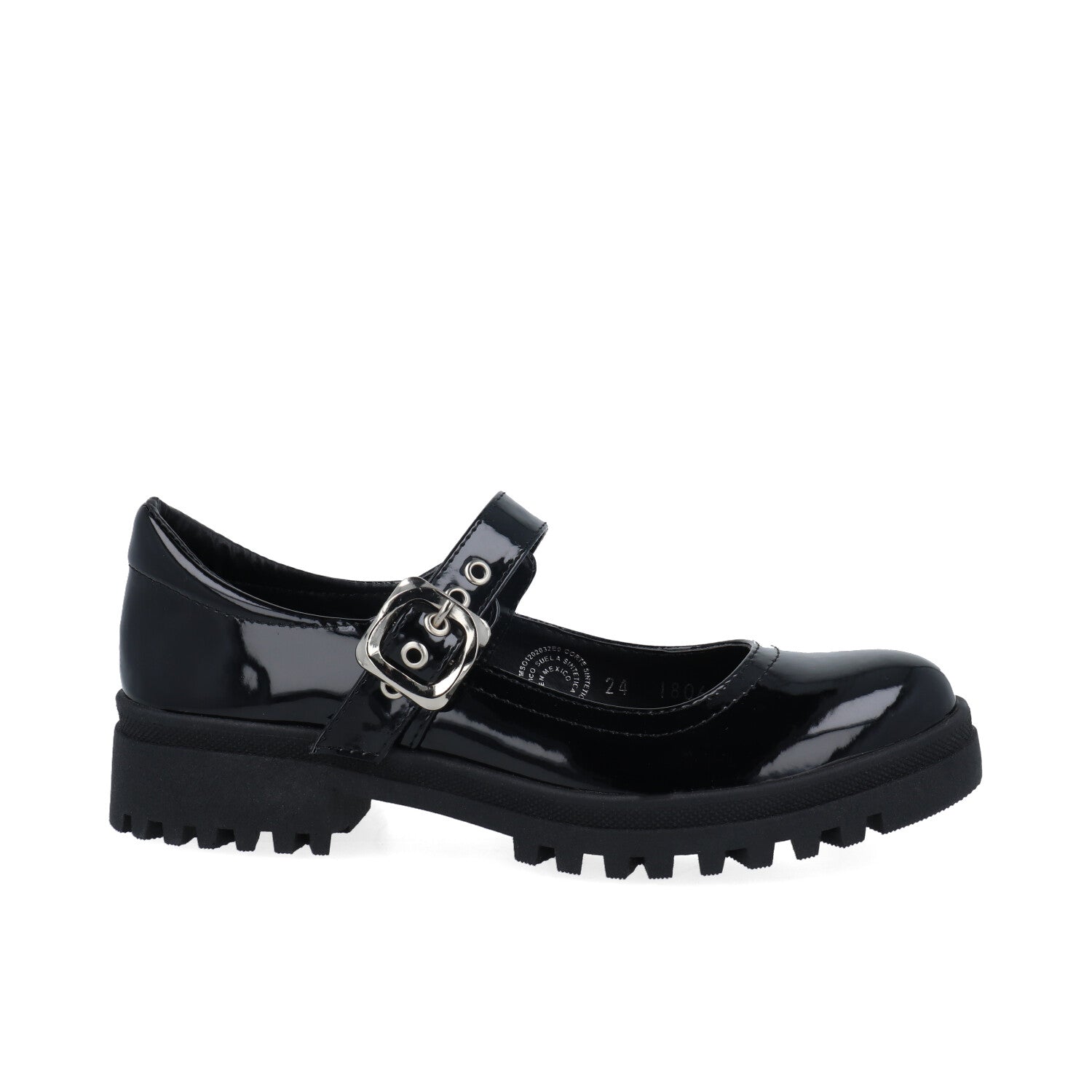 Zapato Escolar Vazza color Negro para Mujer