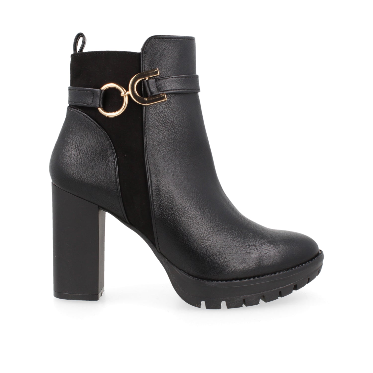 Botin Casual Vazza color Negro para Mujer