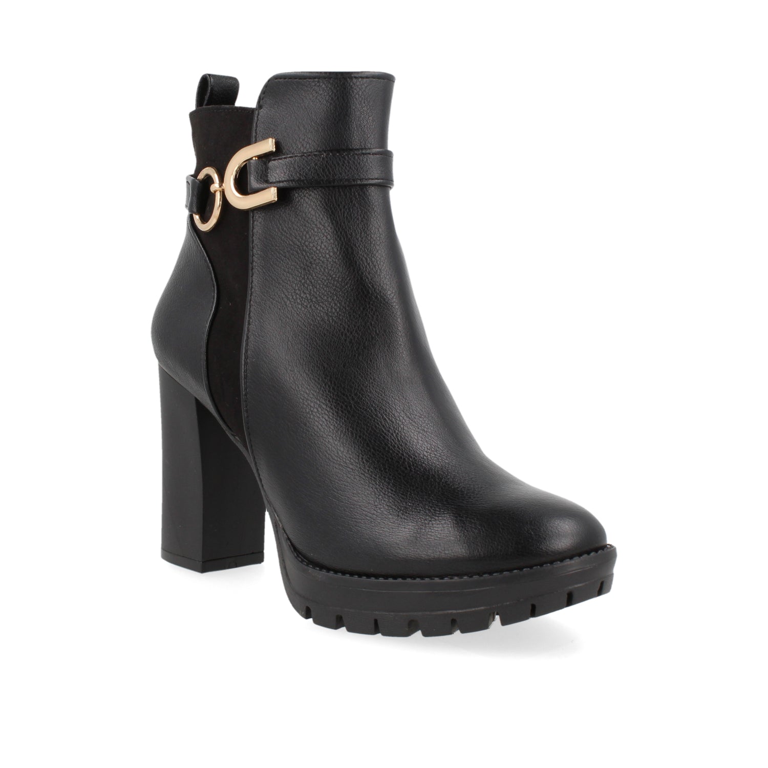 Botin Casual Vazza color Negro para Mujer