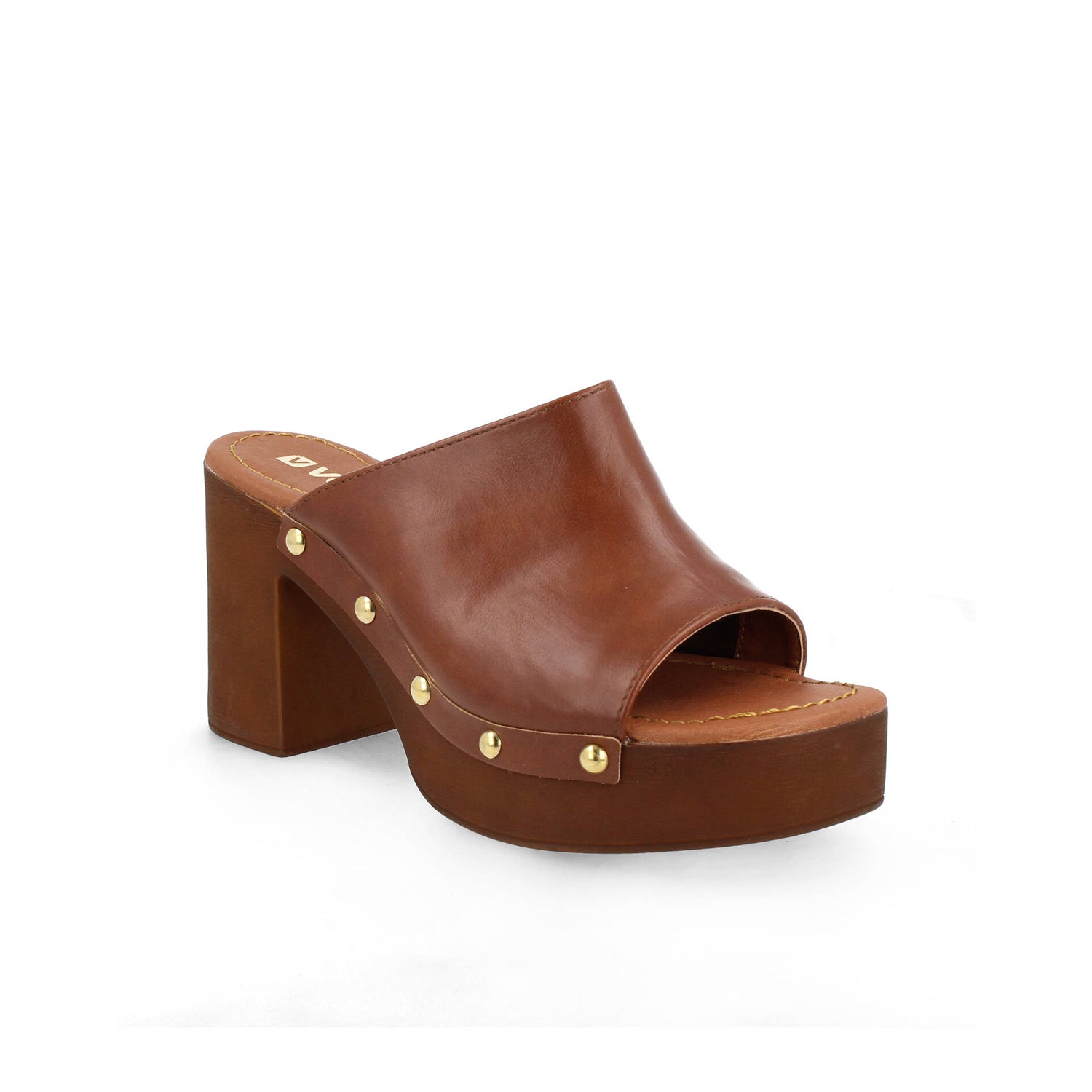 Sandalia Casual Milagros color Cognac para Mujer