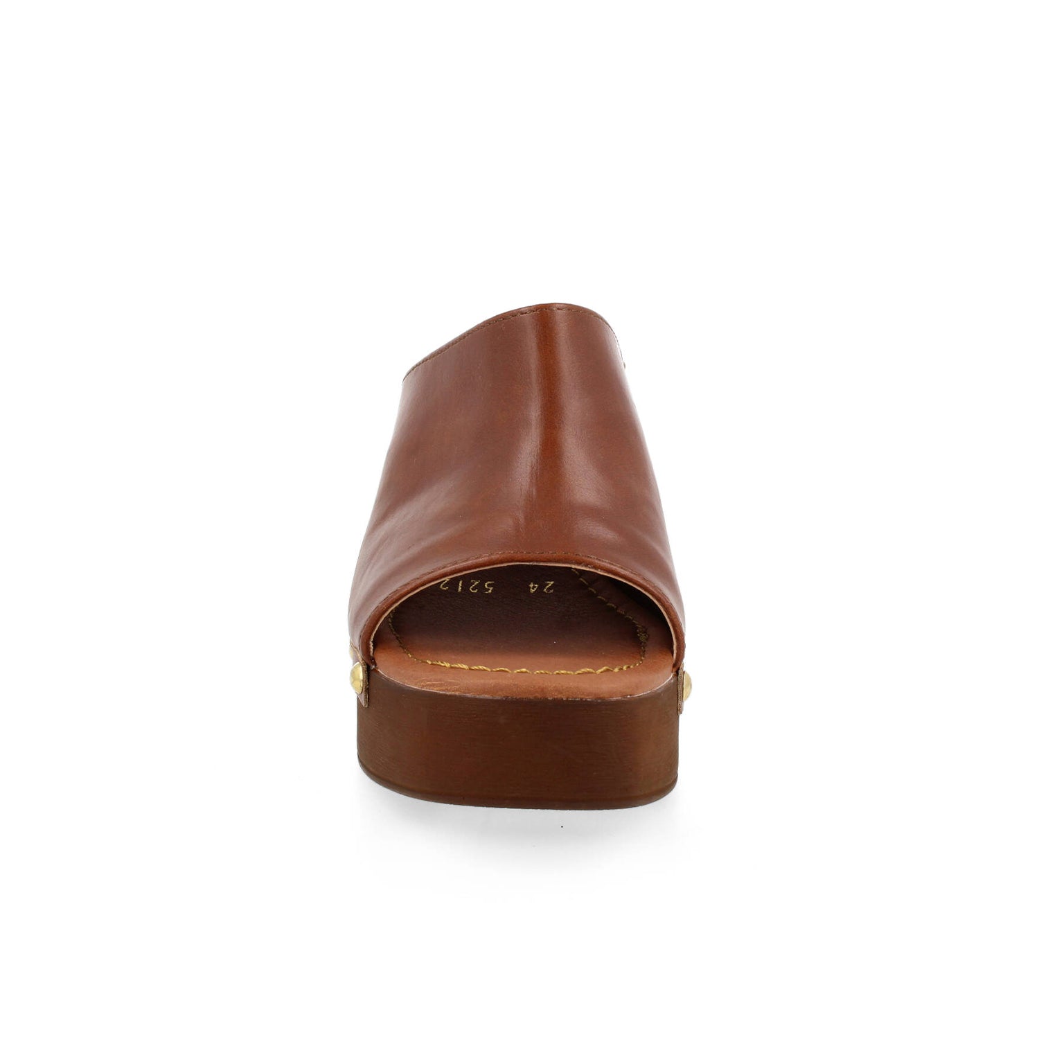 Sandalia Casual Milagros color Cognac para Mujer