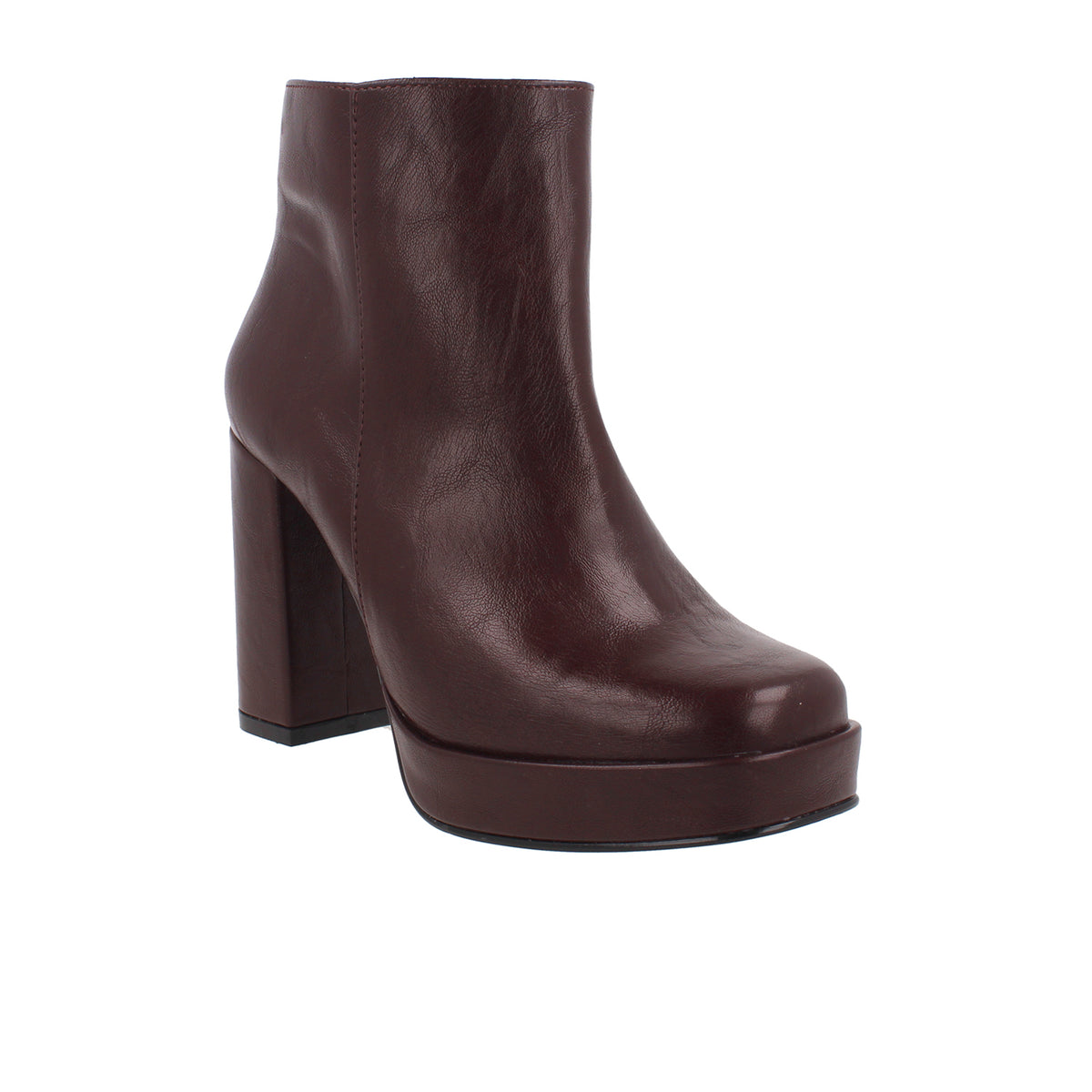 Bota Casual Vazza color Vino para Mujer