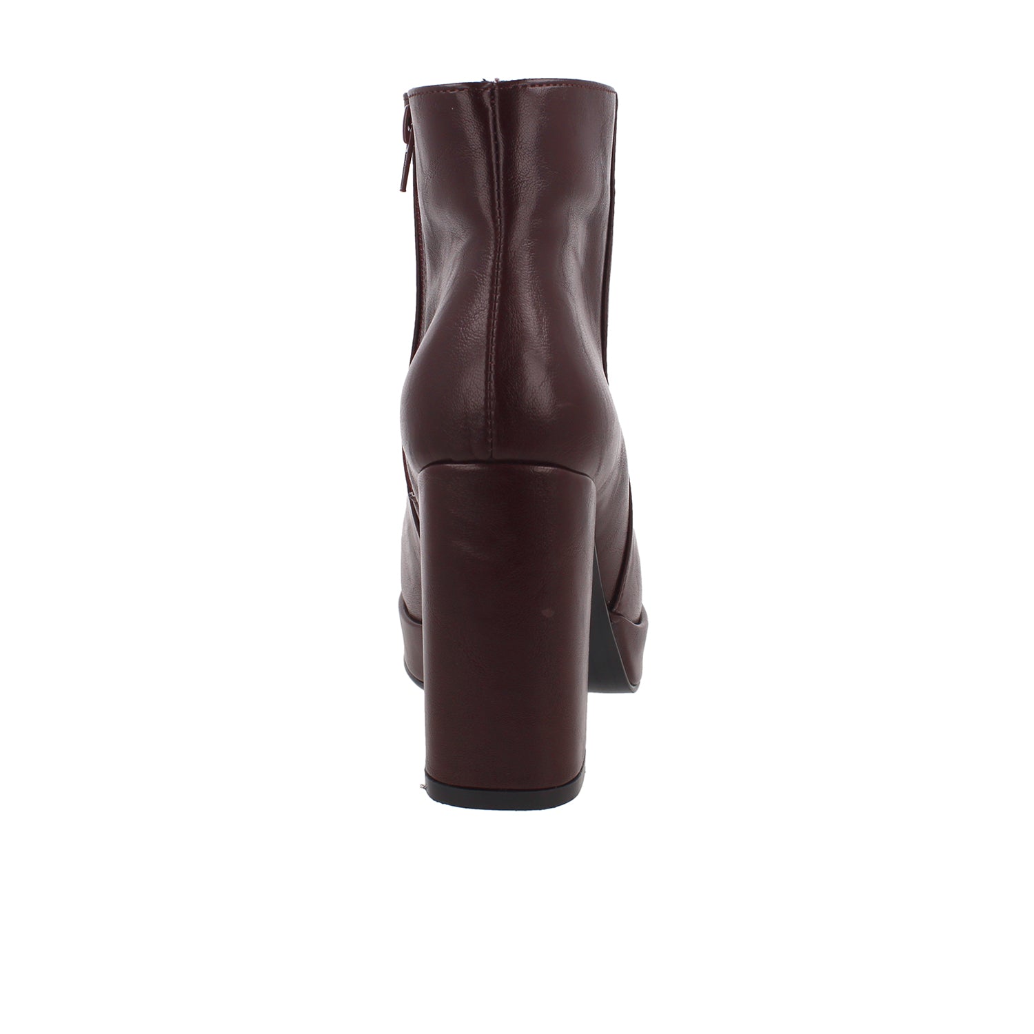 Bota Casual Vazza color Vino para Mujer
