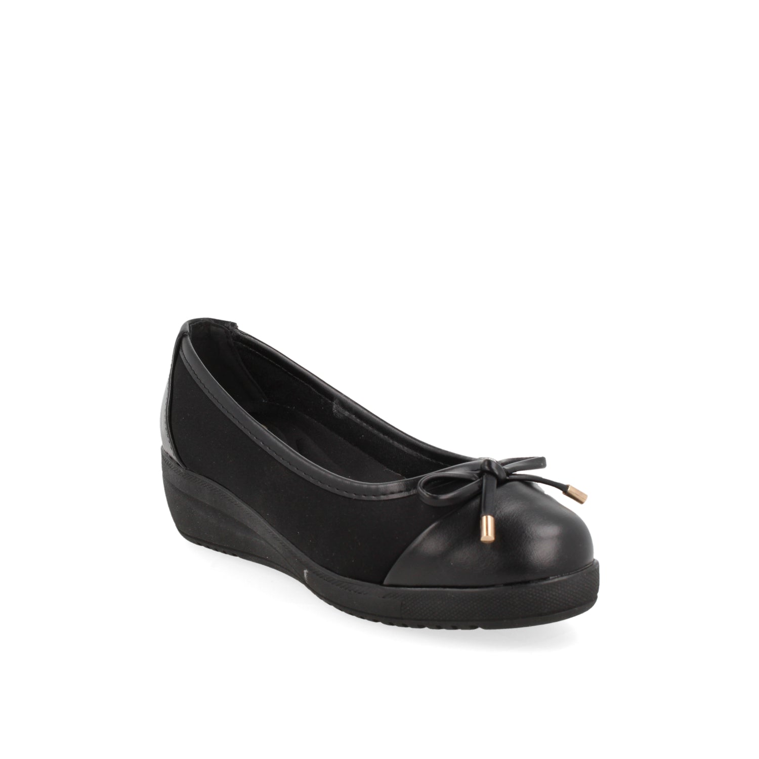 Balerina Casual Vazza color Negro para Mujer
