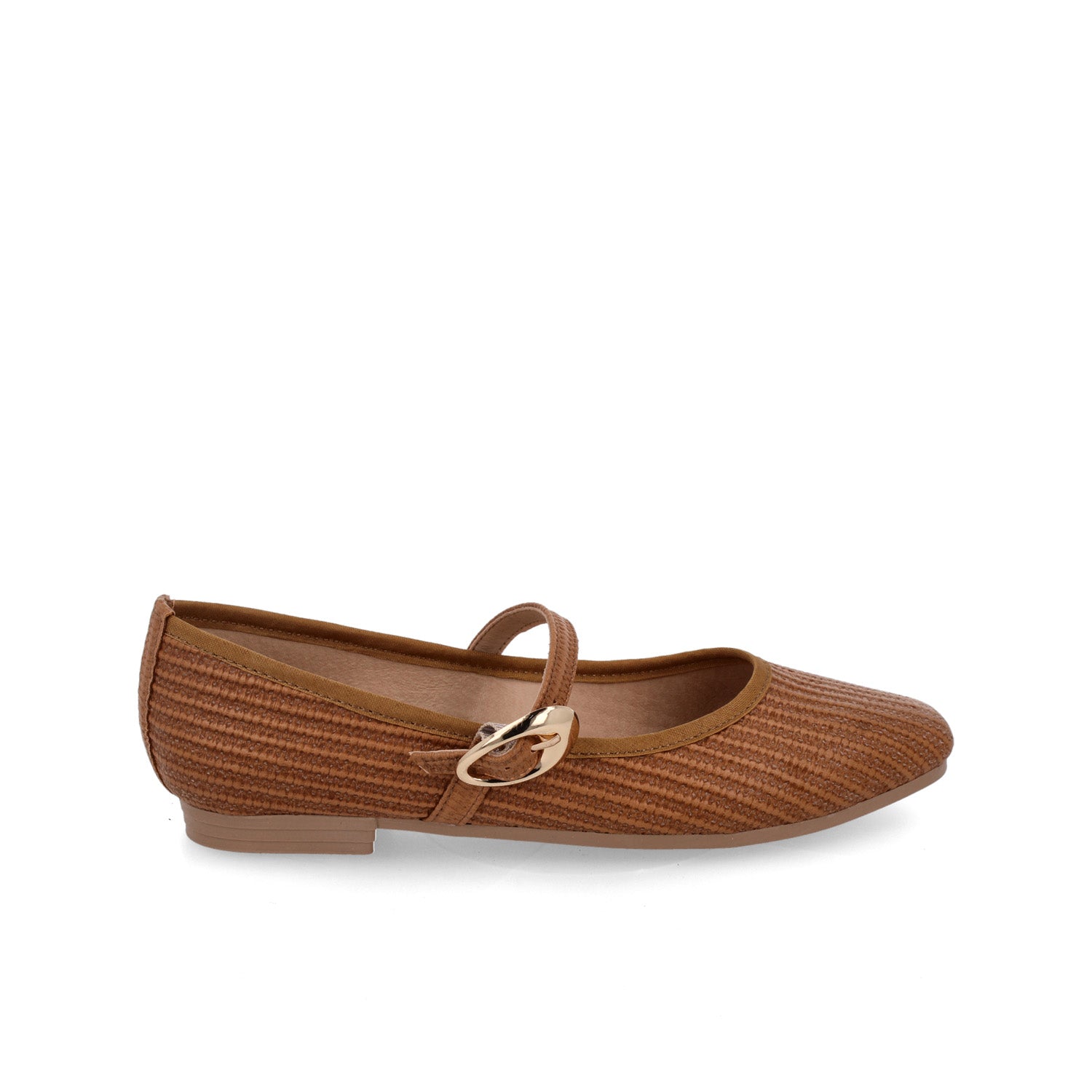 Ballerina Casual Vazza color Camel para Mujer