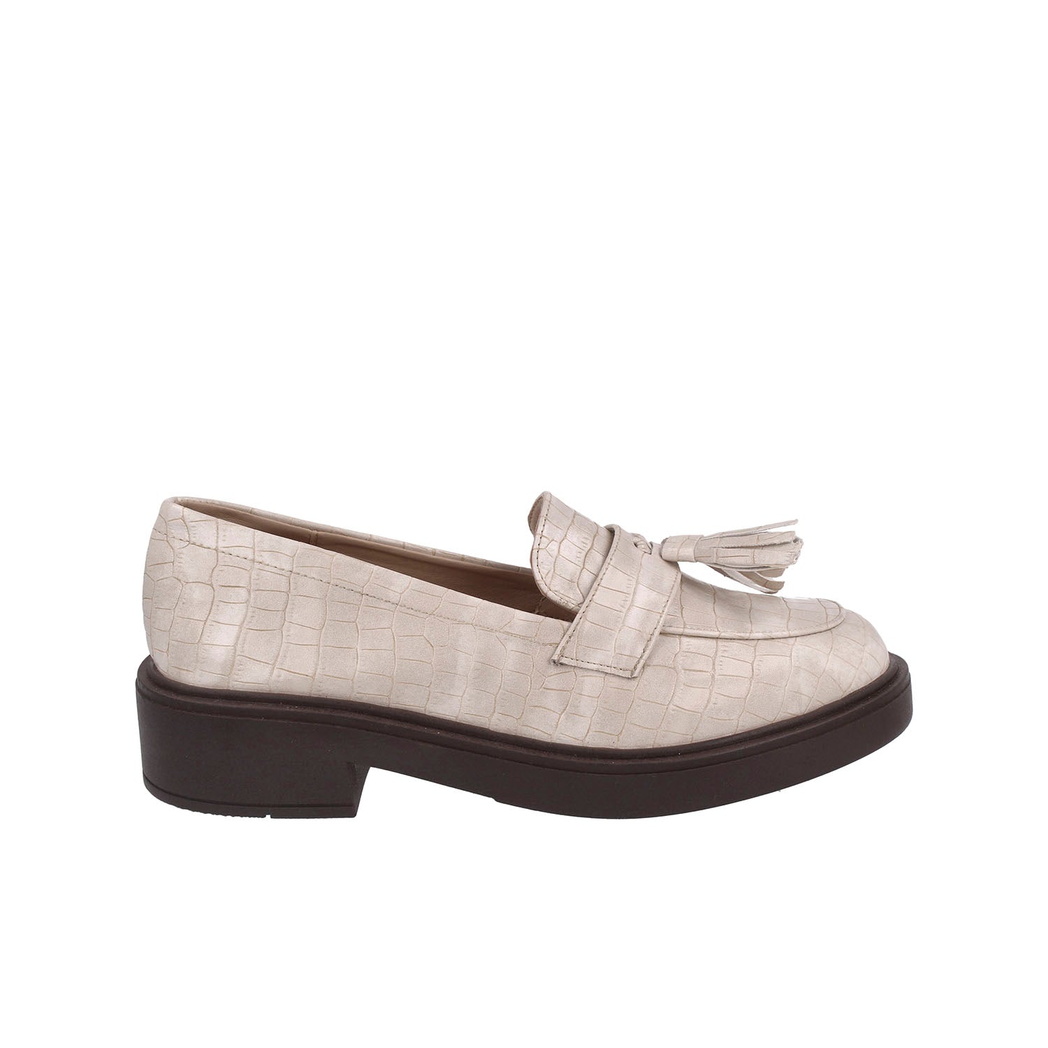 Zapato Casual Vazza color Latte para Mujer