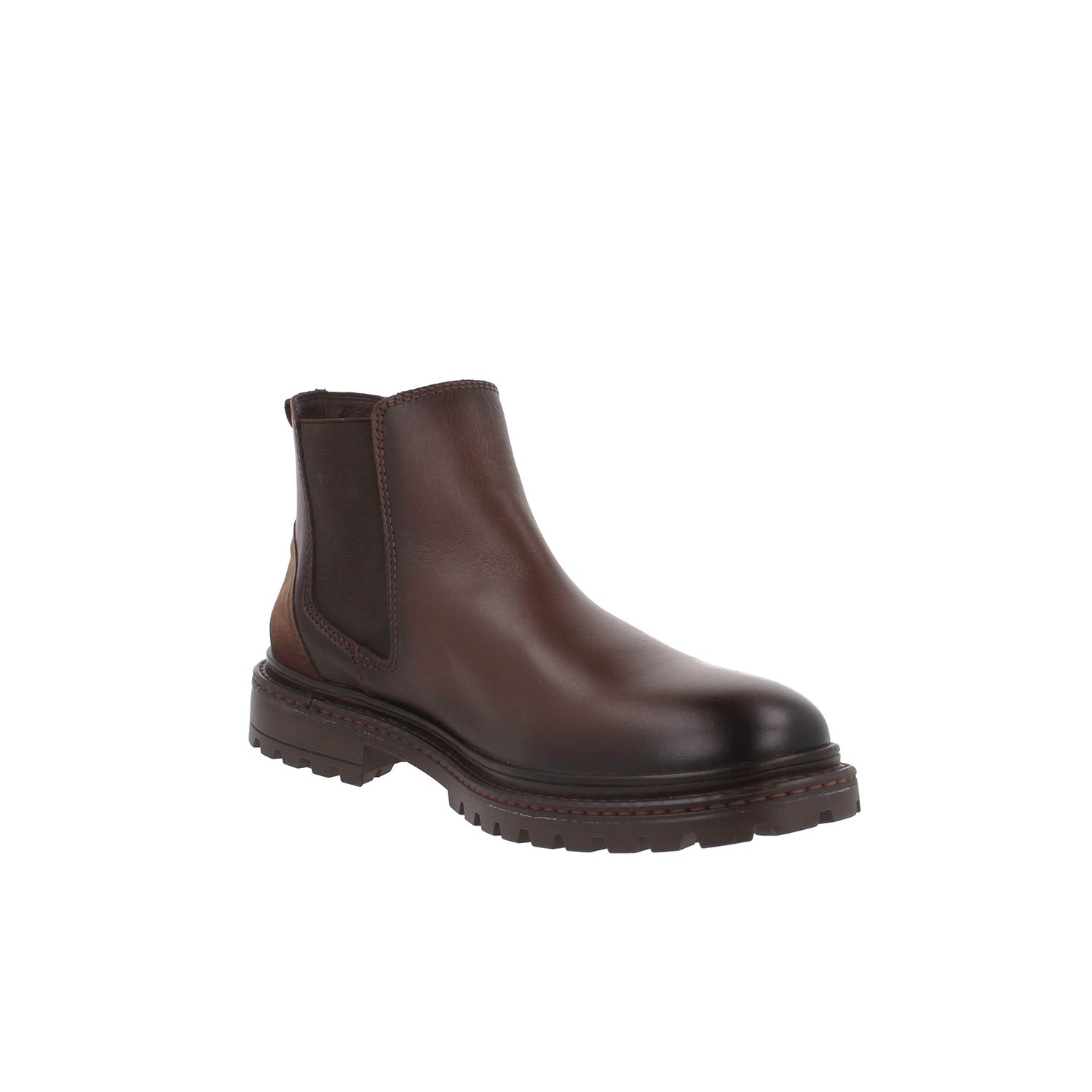 Botin de Vestir Vazza color Cafe para Hombre