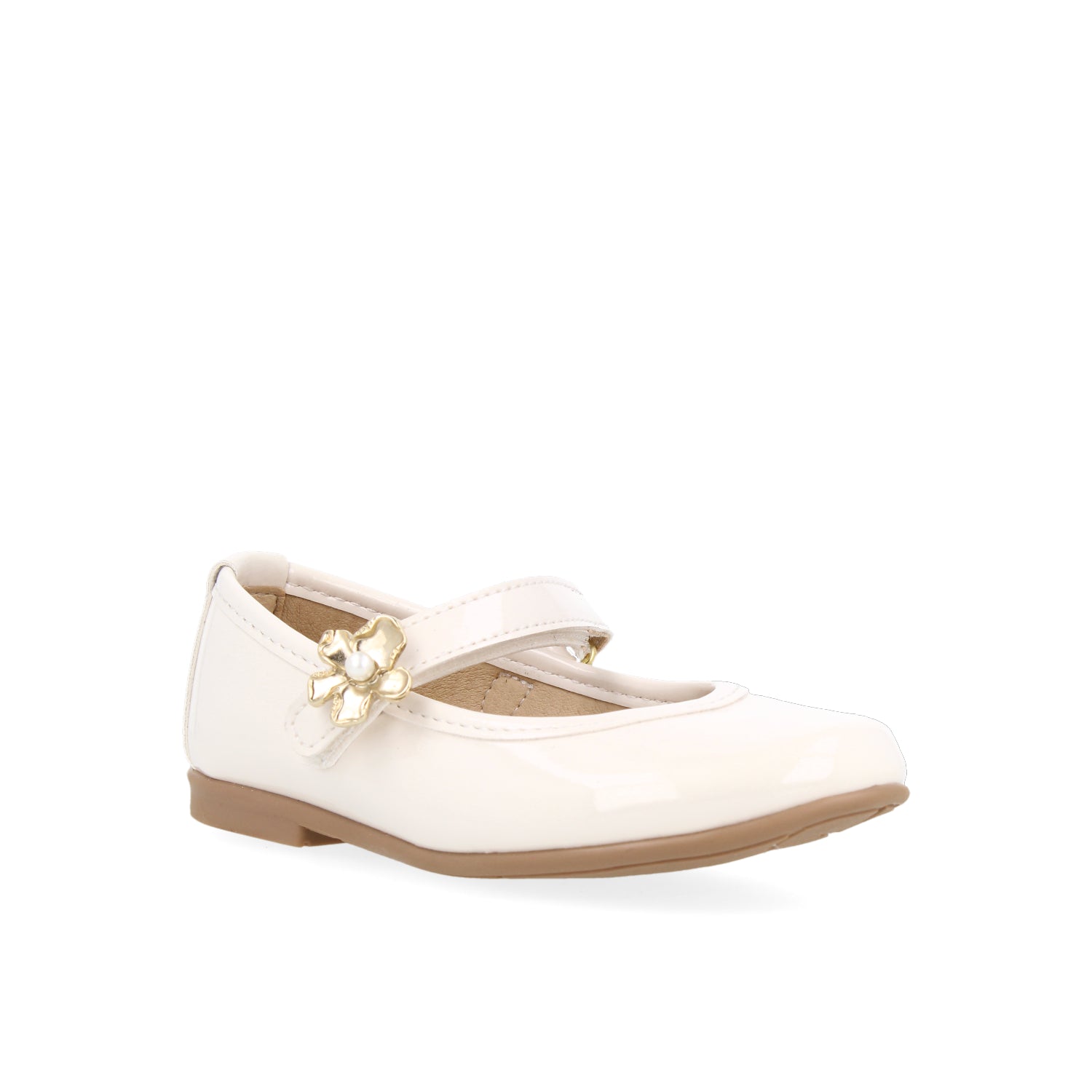 Botin Casual Karsten color Blanco para Niña