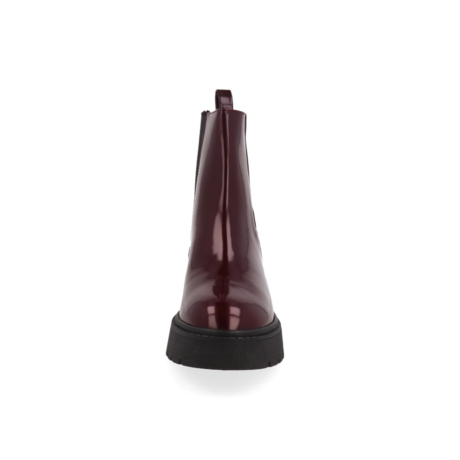 Botin Casual Vazza color Vino para Mujer