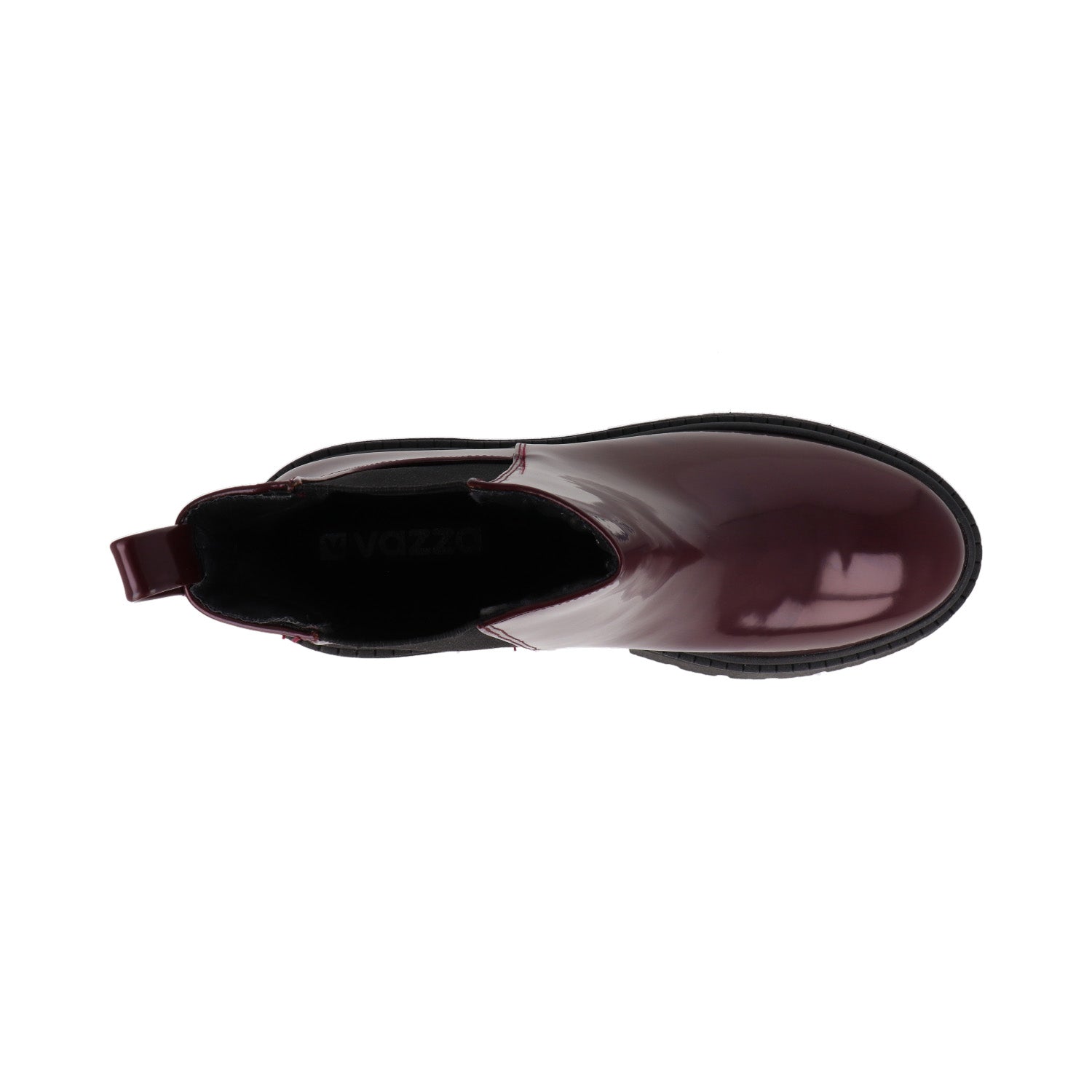 Botin Casual Vazza color Vino para Mujer