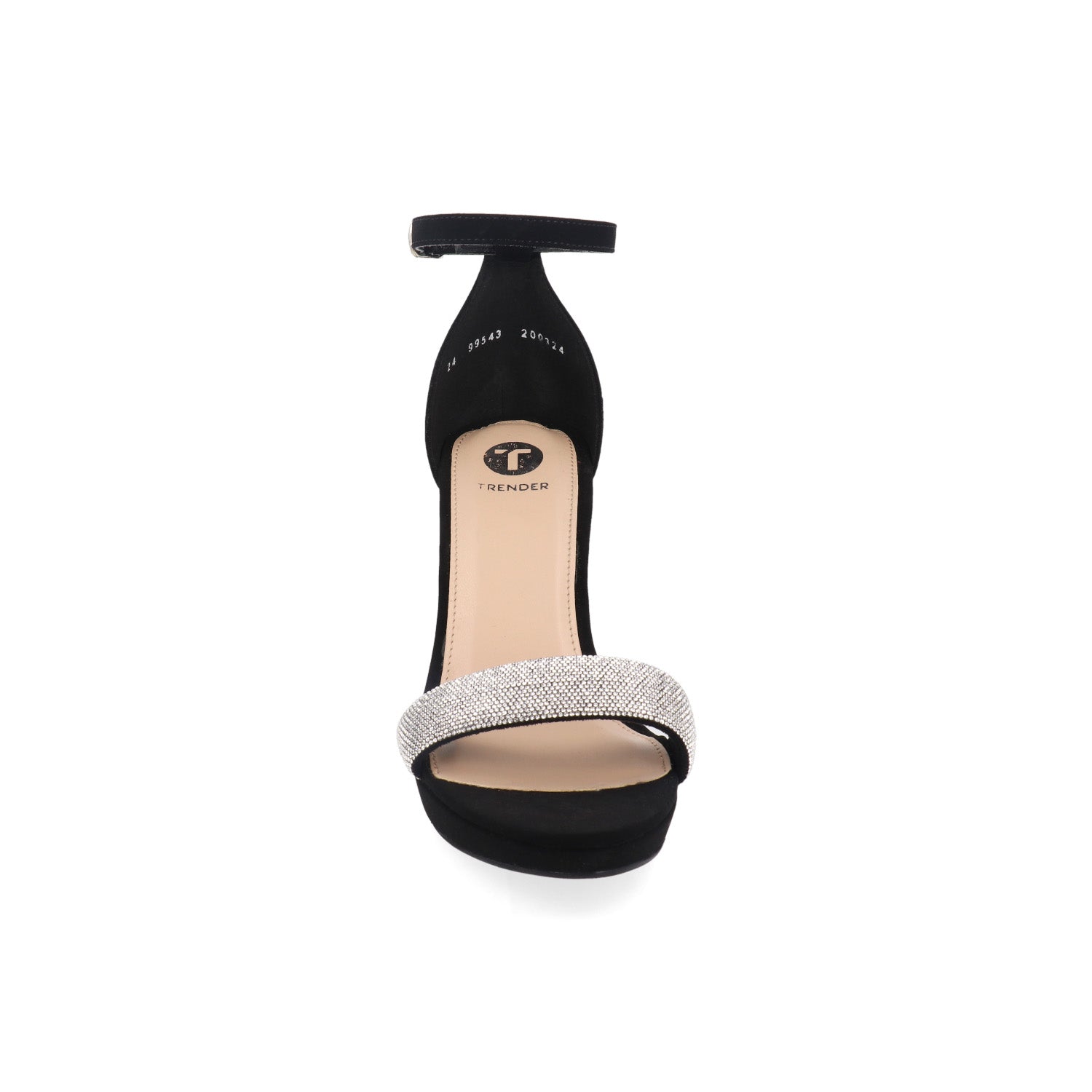 Sandalia de Vestir Vazza color Negro para Mujer