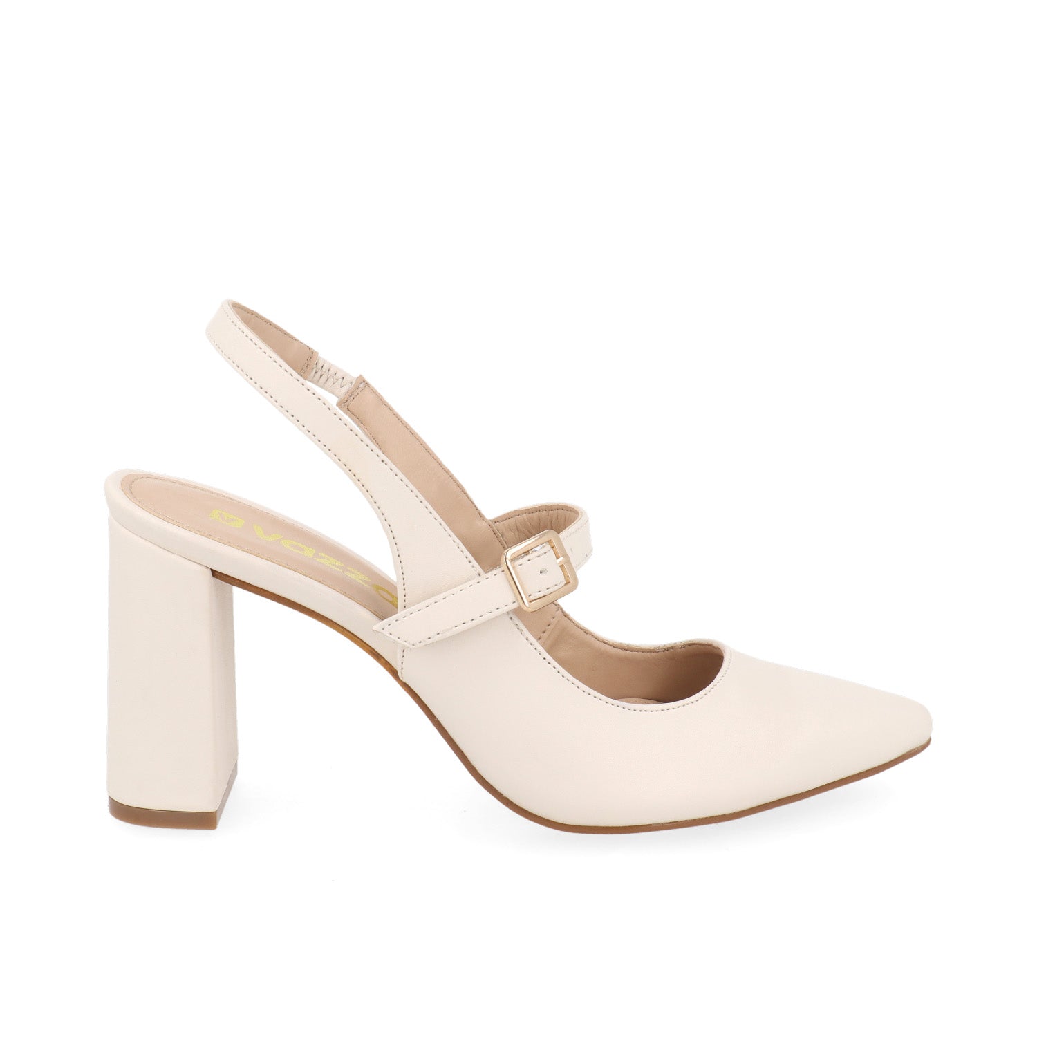 Zapatilla de Vestir Vazza color Latte para Mujer