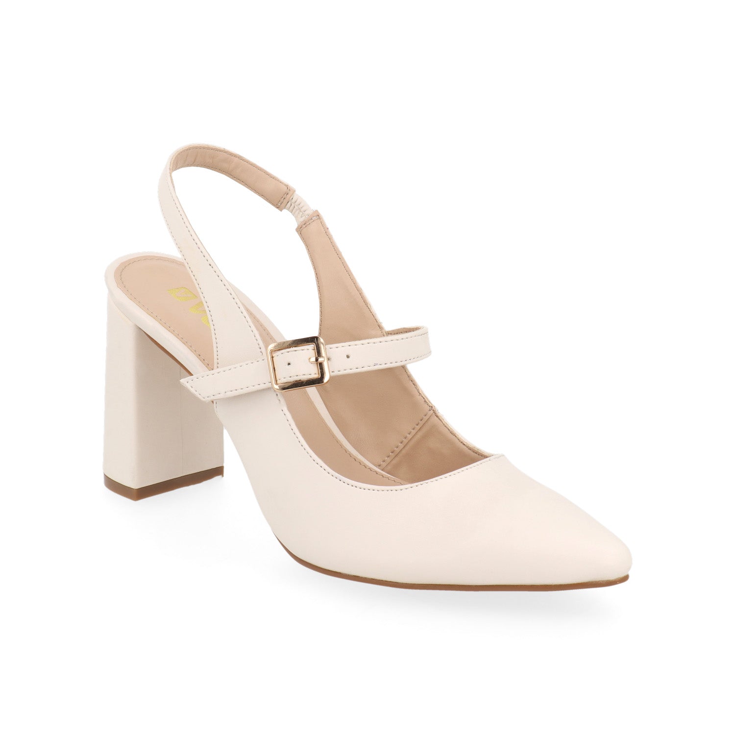 Zapatilla de Vestir Vazza color Latte para Mujer