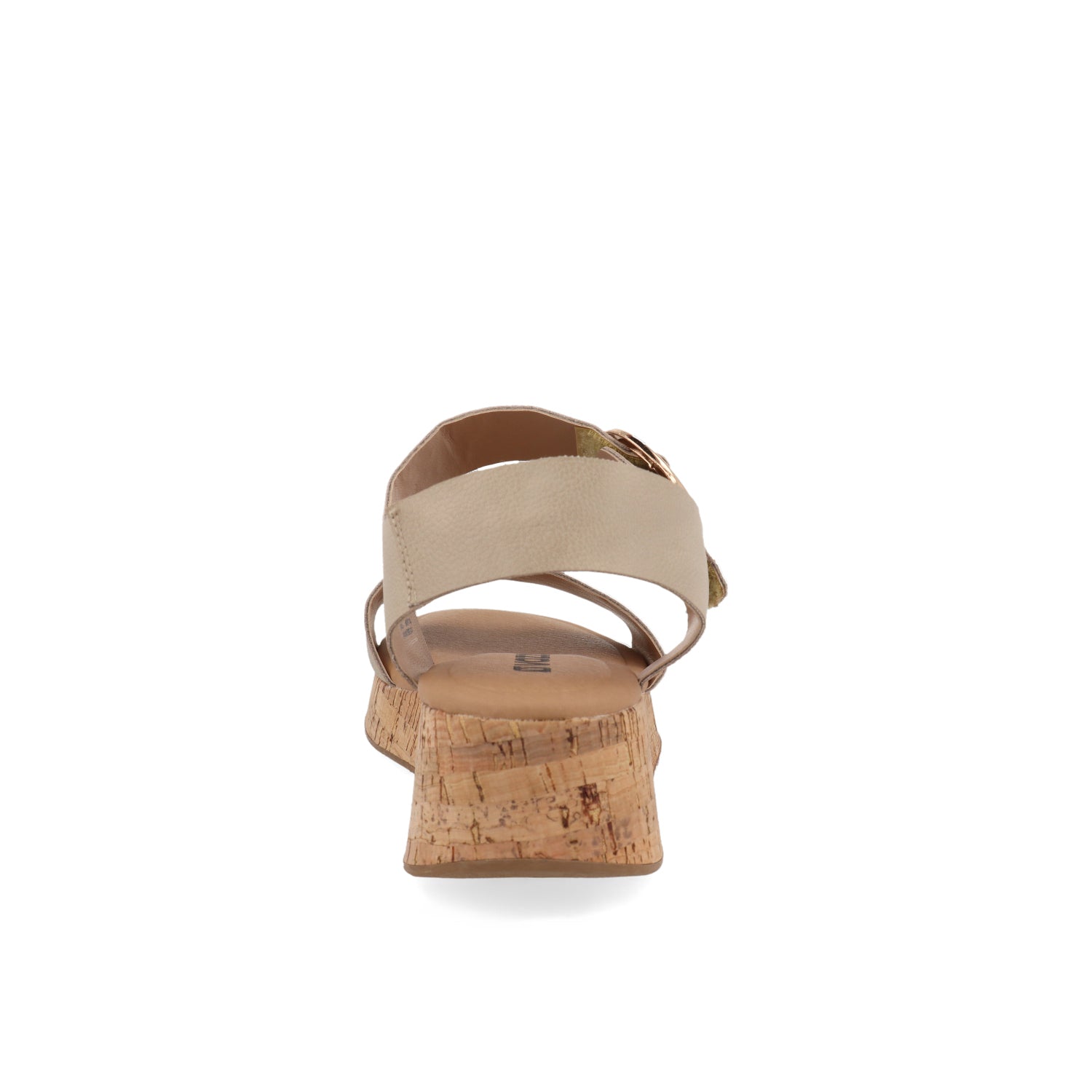 Sandalia Casual Vazza color Cafe claro para Mujer