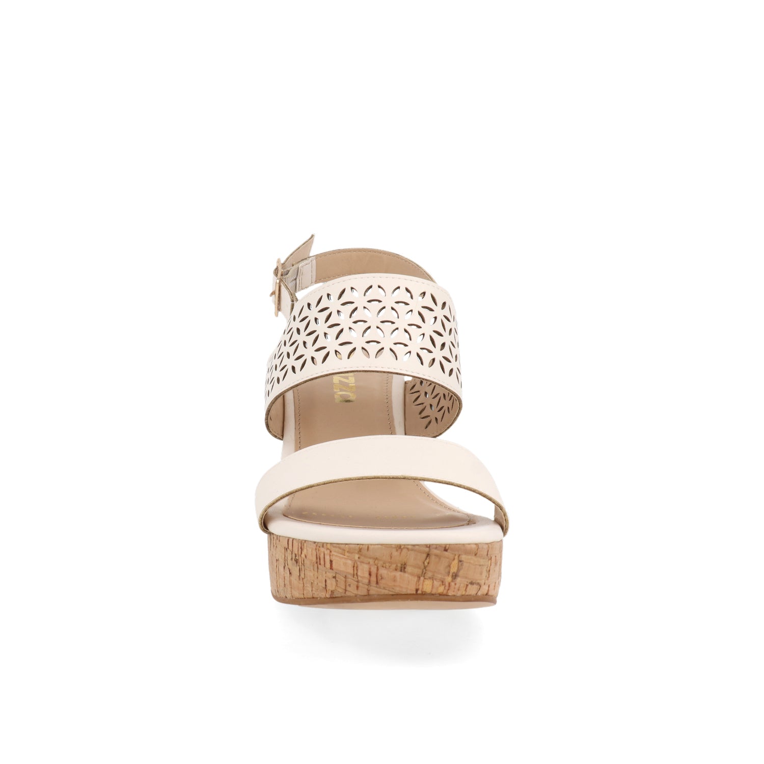 Sandalia Casual Vazza color Latte para Mujer