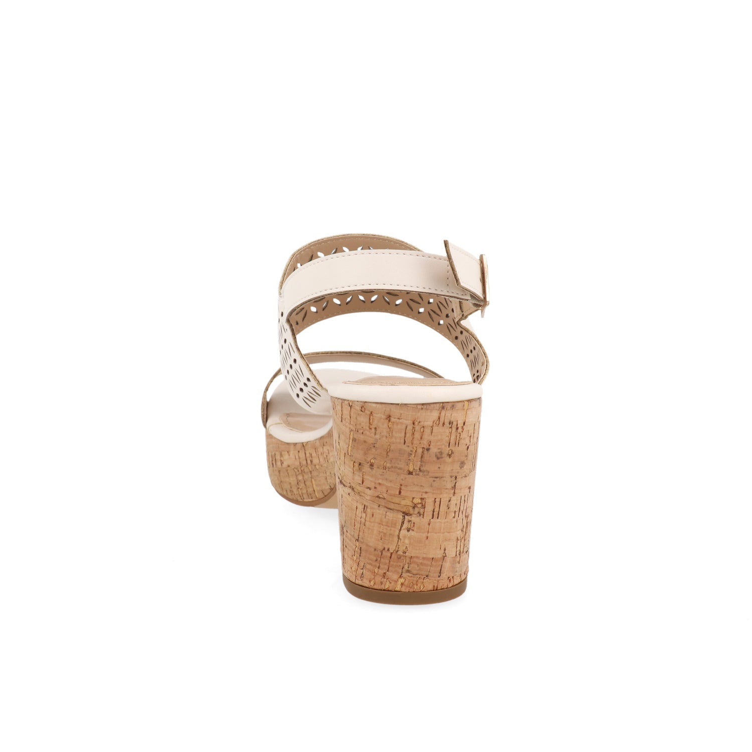 Sandalia Casual Vazza color Latte para Mujer