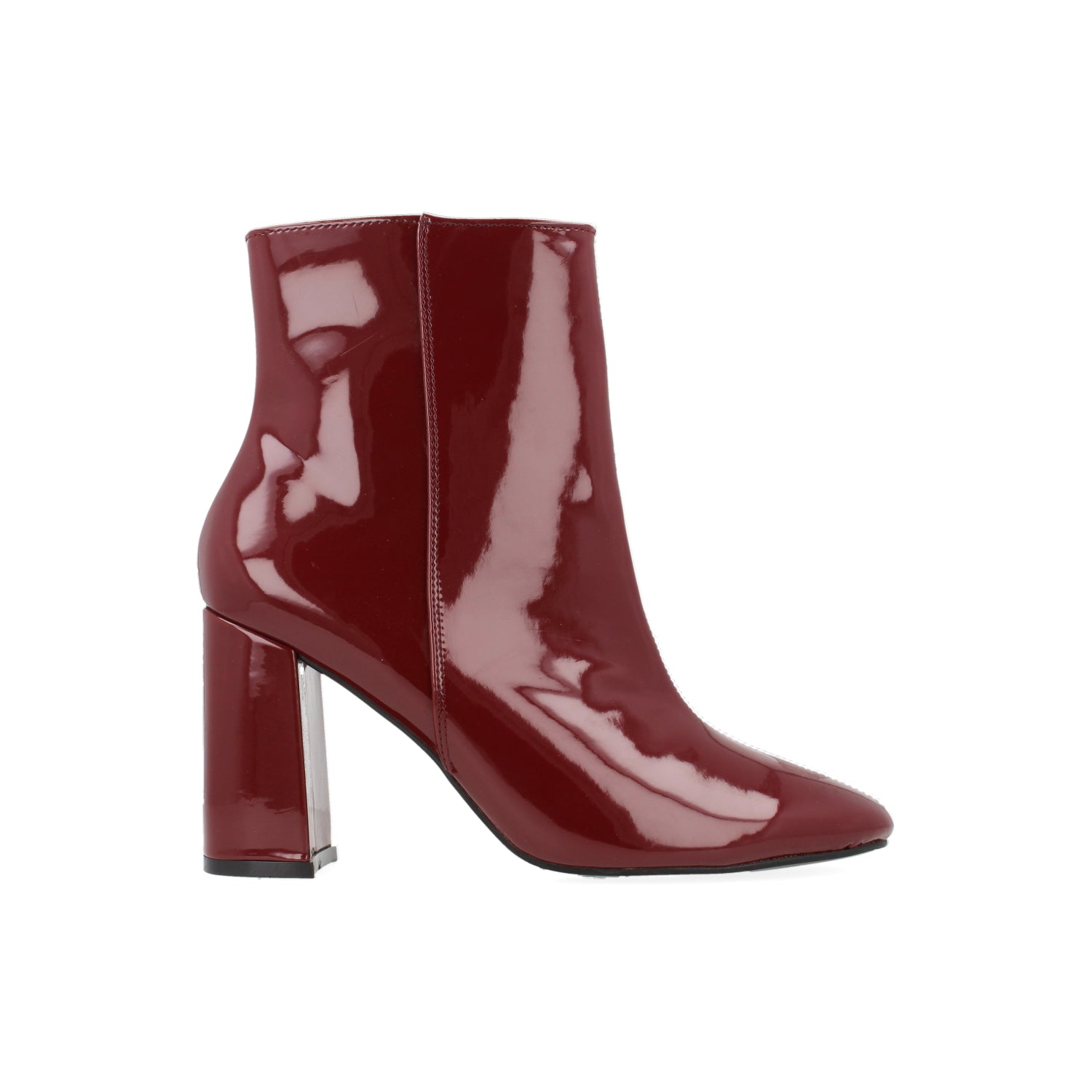 Botin Casual Vazza color Vino para Mujer