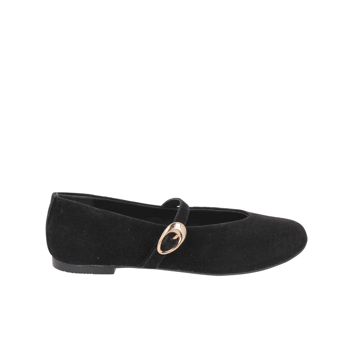 Ballerina Casual Lady Paulina color Negro para Mujer
