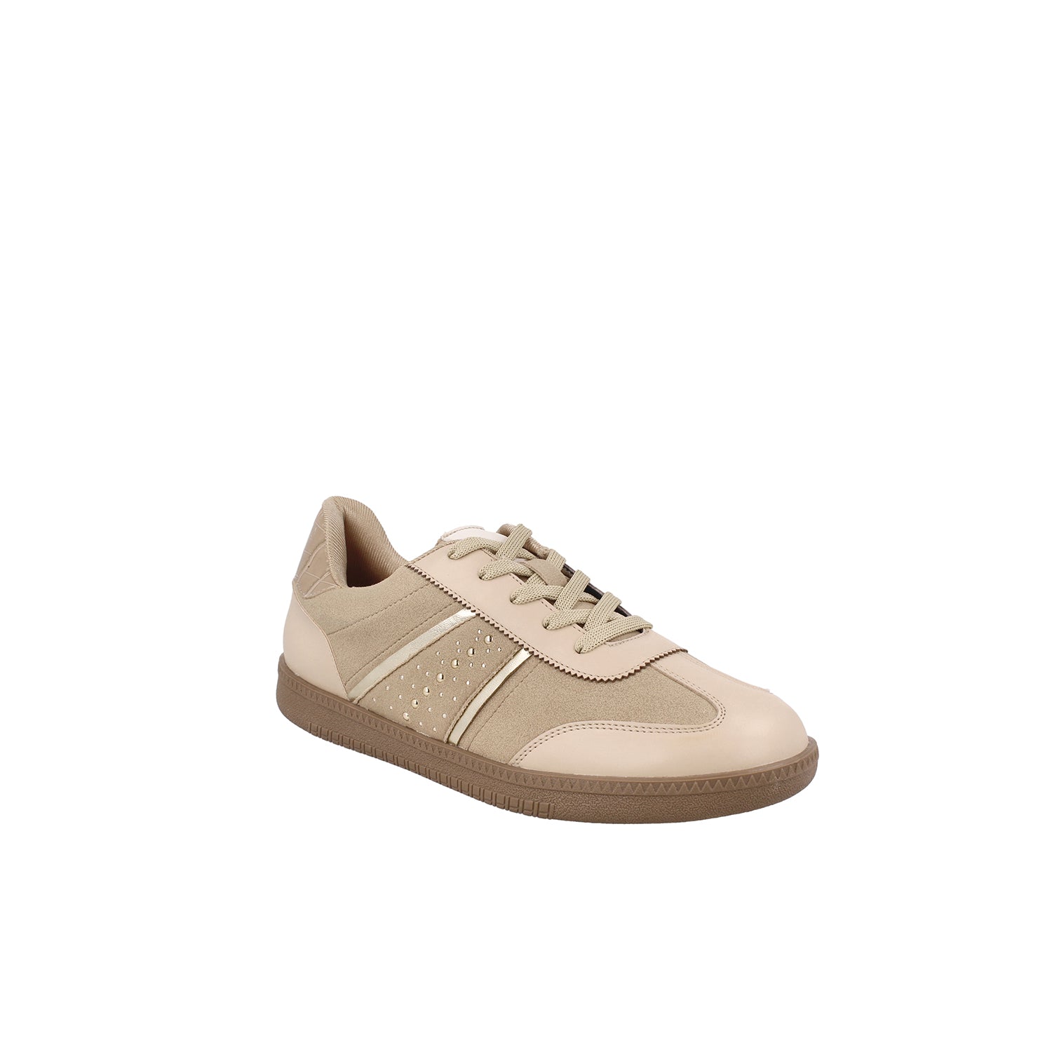 Tenis Casual Lady Paulina color Beige para Mujer