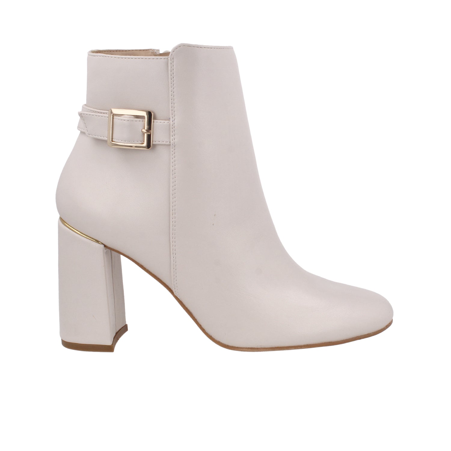 Botin Casual Lady Paulina color Latte para Mujer