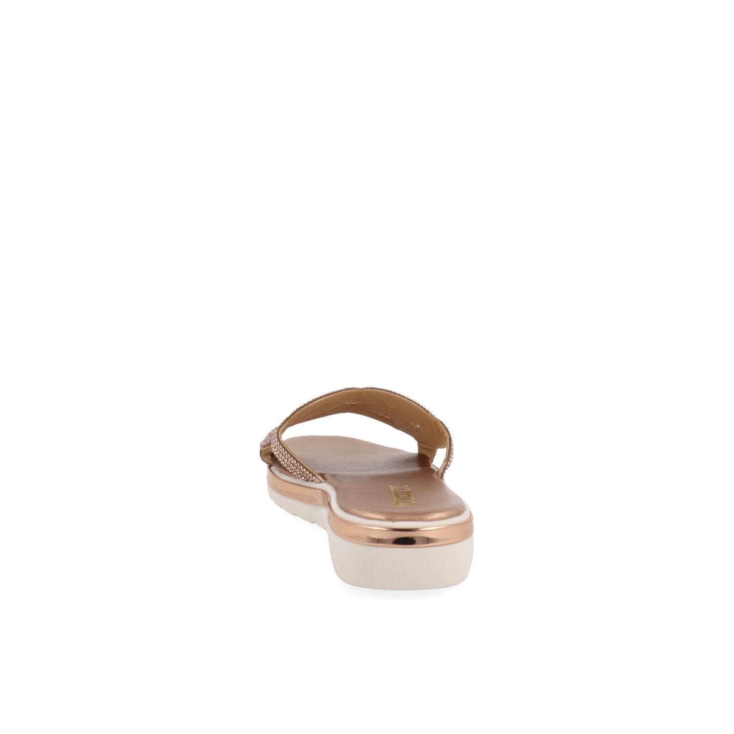 Sandalia Casual Vazza color Oro para Mujer