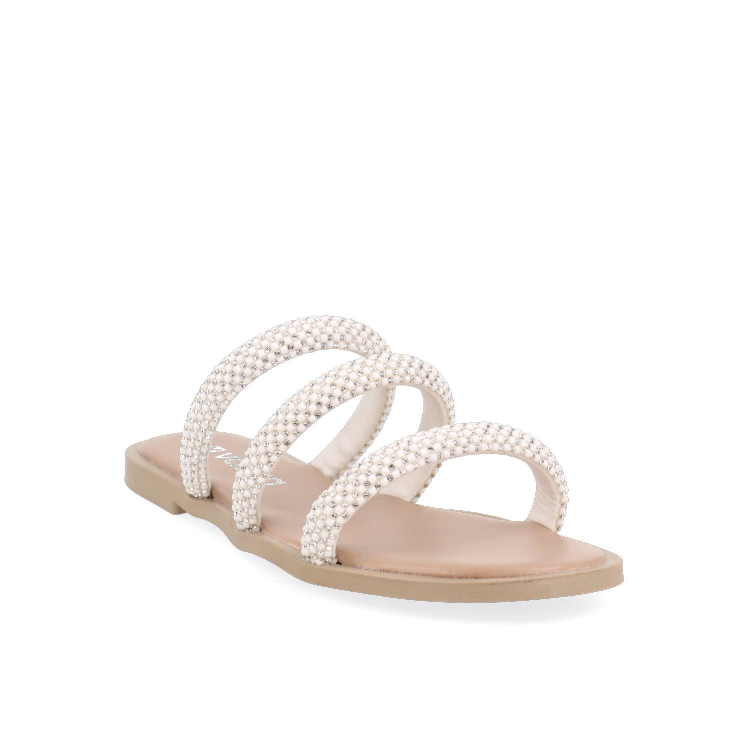 Sandalia Casual Vazza color Blanco para Mujer