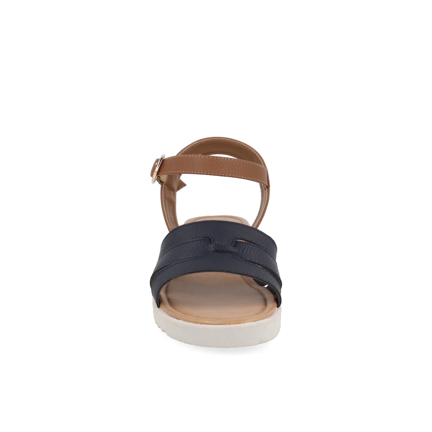Sandalia Casual Vazza color Azul Marino para Mujer