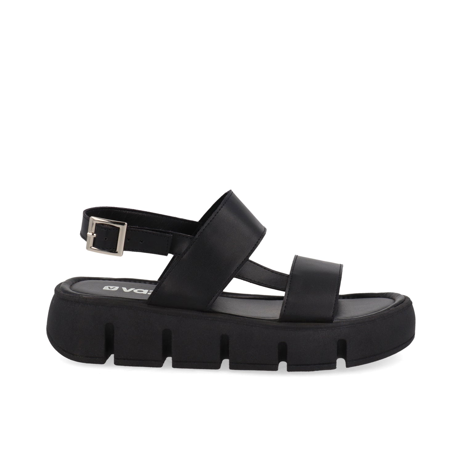 Sandalia Casual Vazza color Negro para Mujer