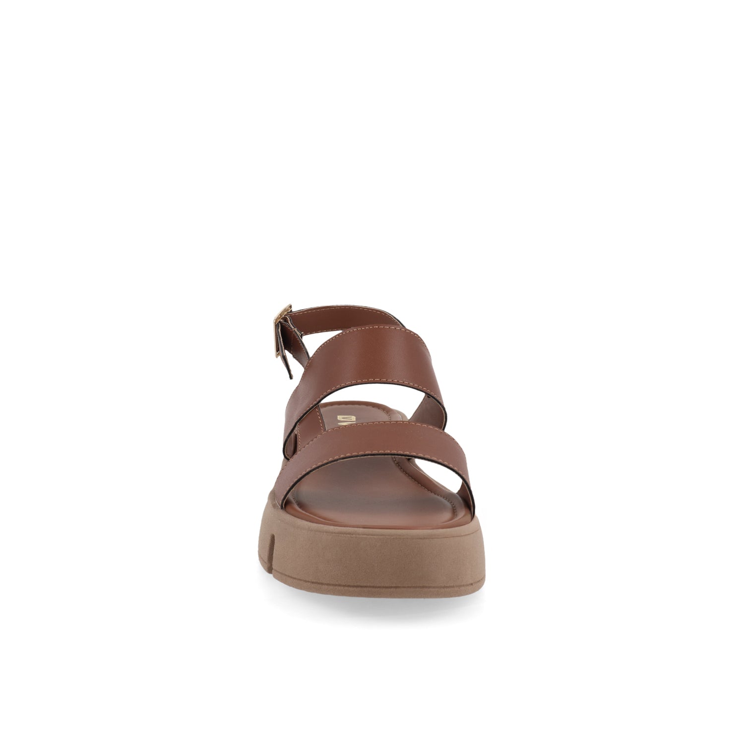 Sandalia Casual Vazza color Cognac para Mujer