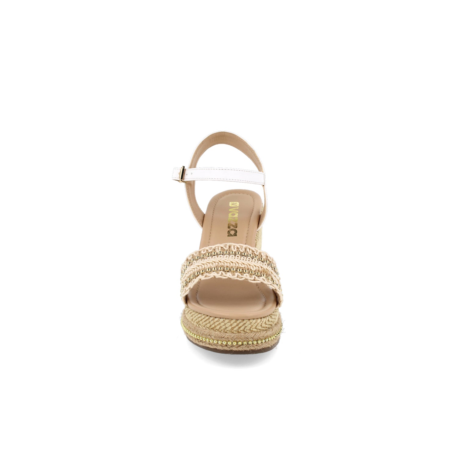 Sandalia Casual Vazza color Blanco para Mujer