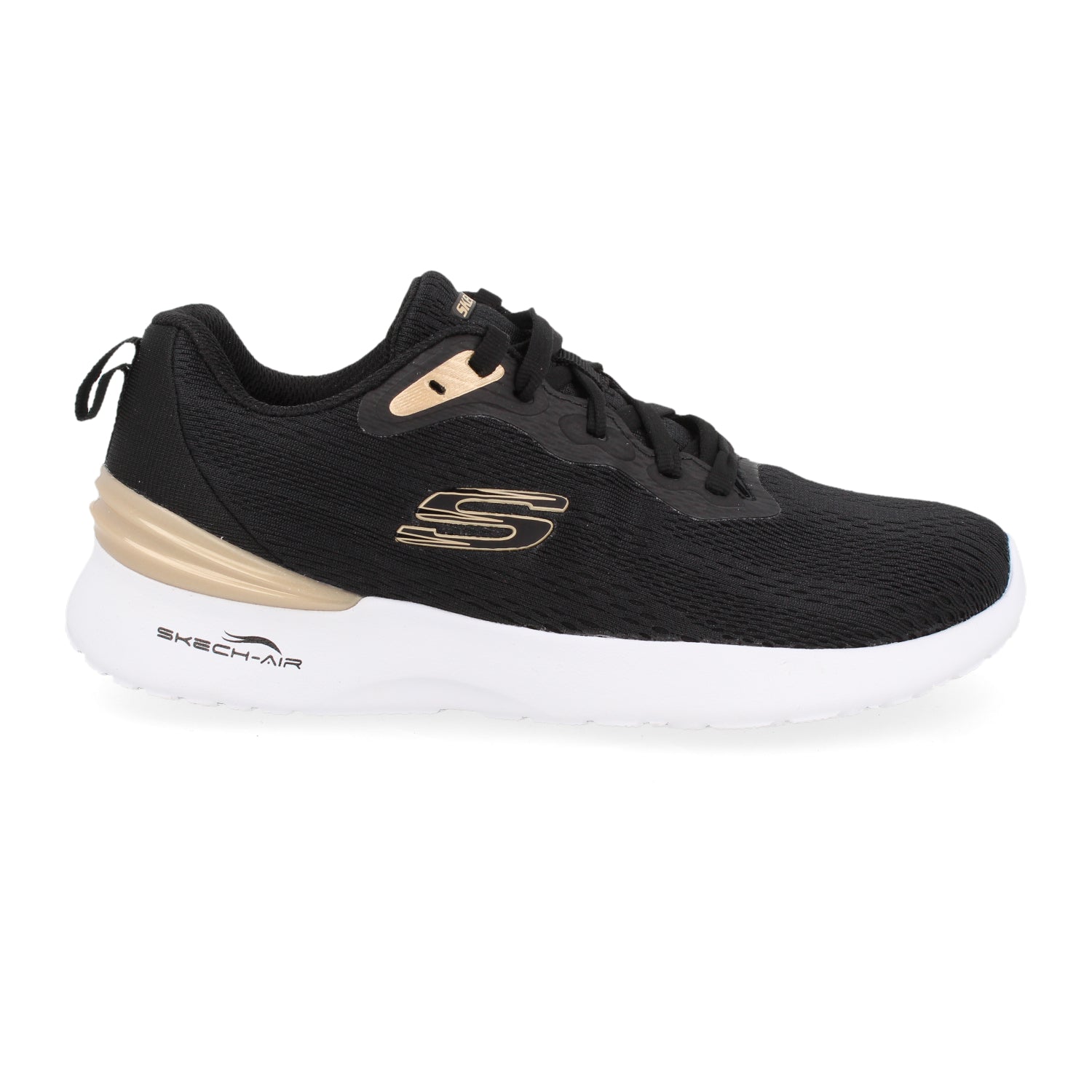 Tenis Atletico Skechers color Negro para Mujer