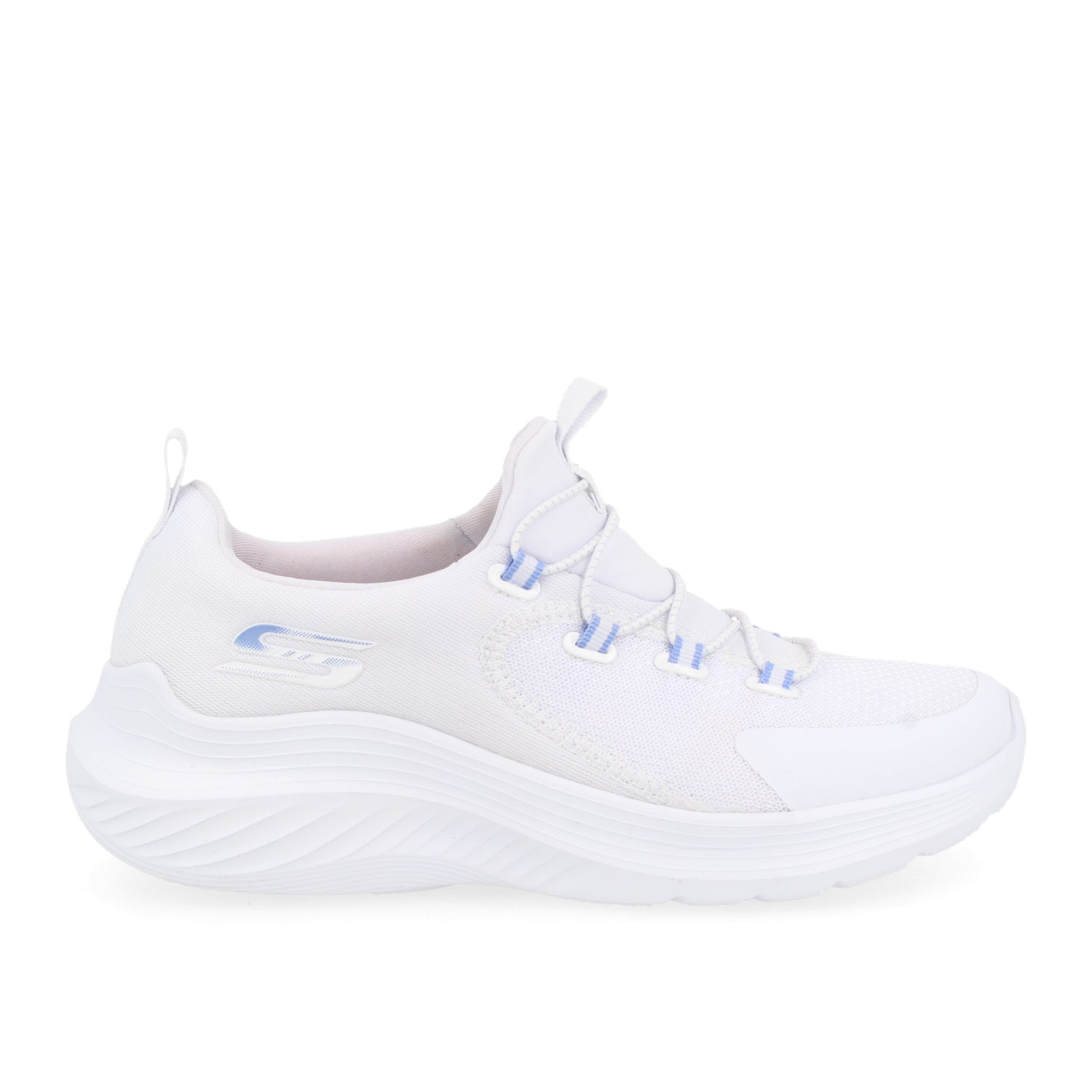 Tenis Atletico Skechers color Gris para Mujer