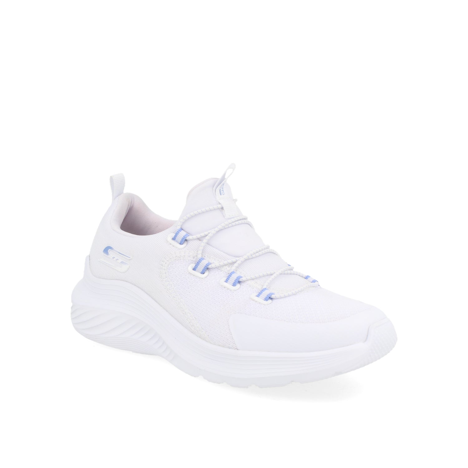 Tenis Atletico Skechers color Gris para Mujer