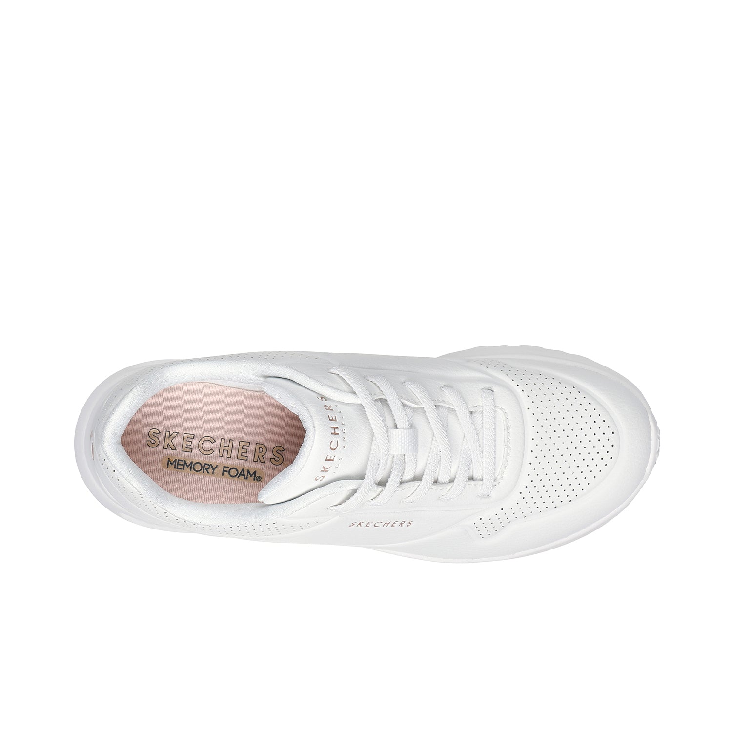 Tenis Urbano Skechers color Blanco para Mujer