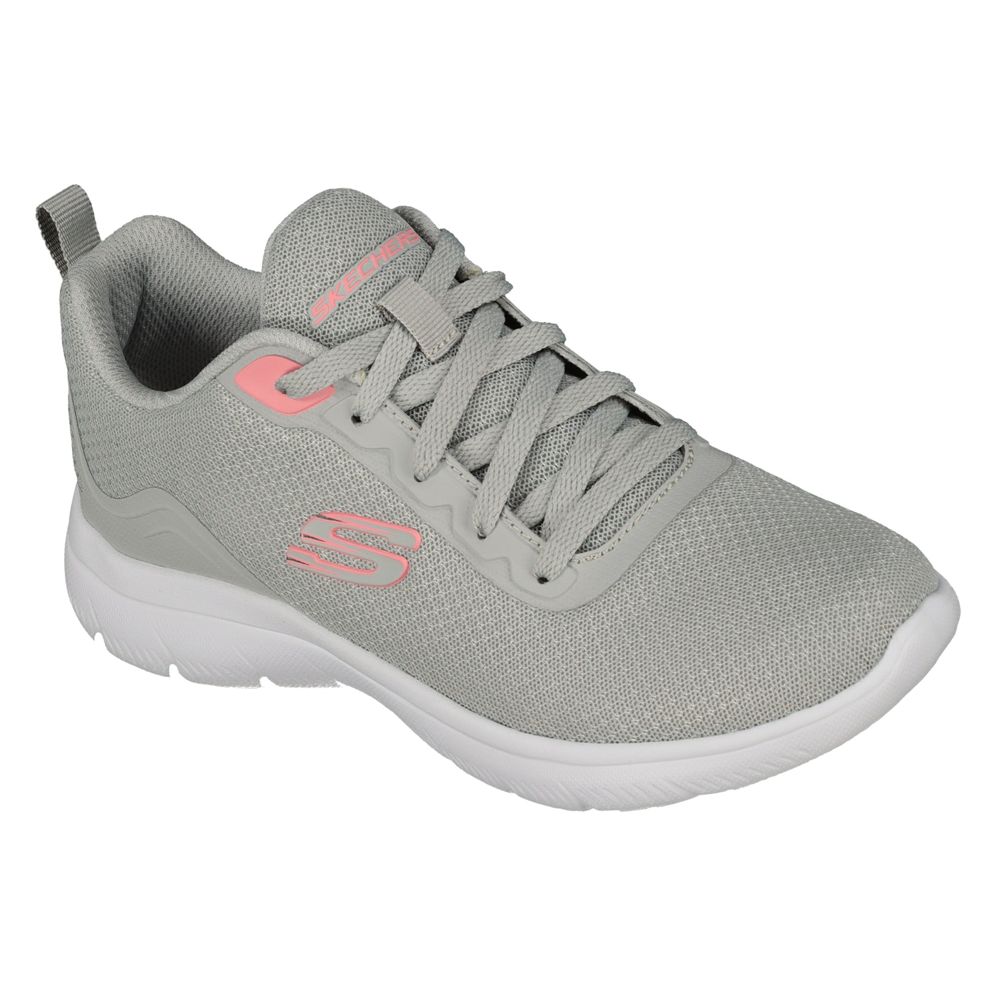 Tenis Atletico Skechers color Gris para Mujer