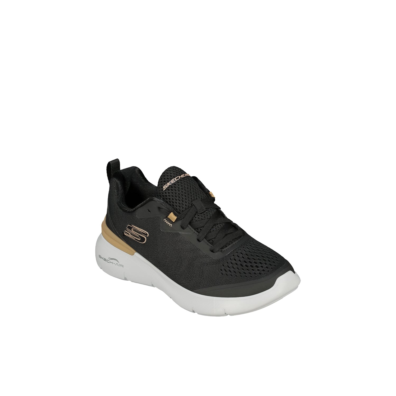Tenis Atletico Skechers color Negro para Mujer