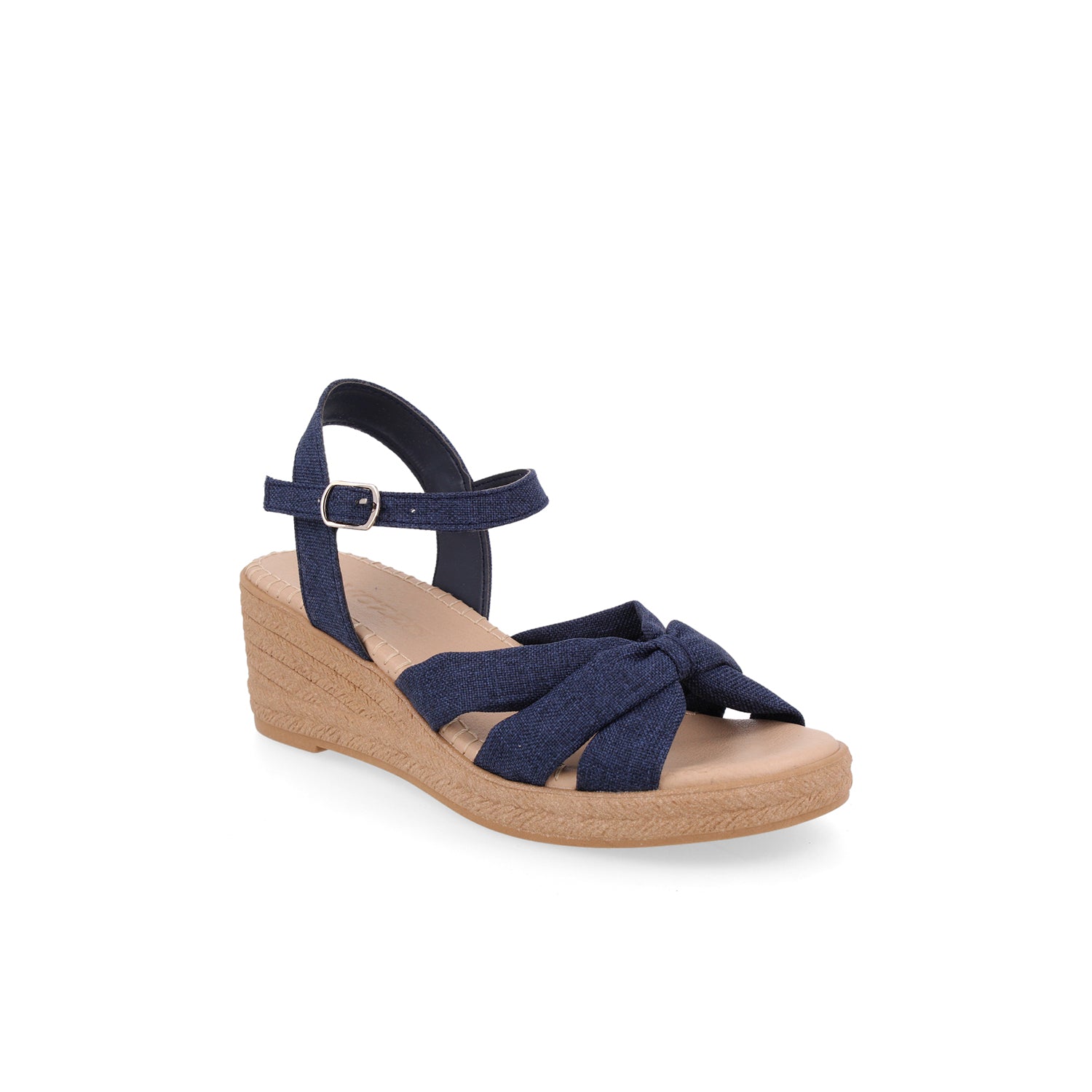 Sandalia Casual Vazza color Marino para Mujer